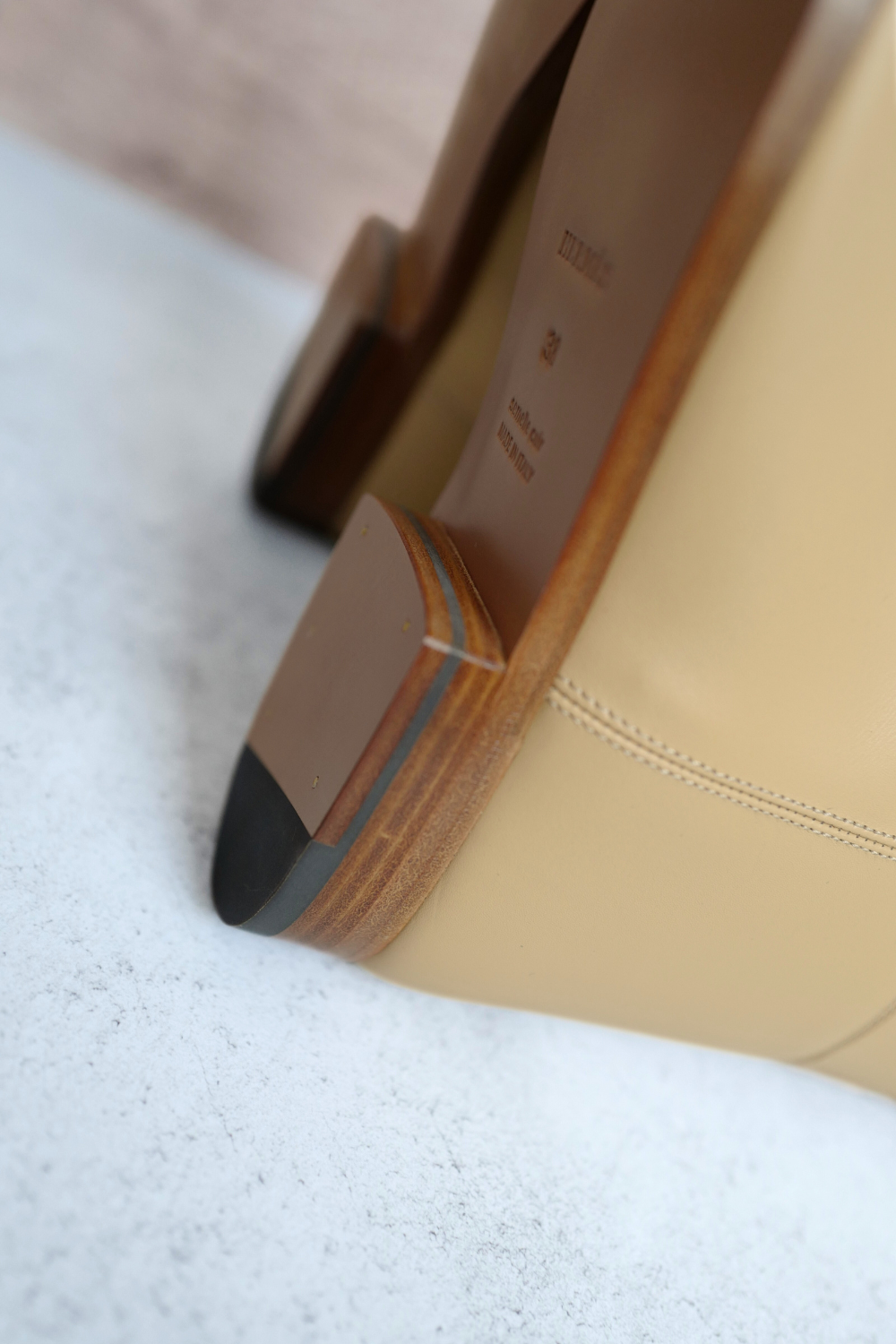 BNIB Hermes Jumping Boot Beige Natura  Size 38