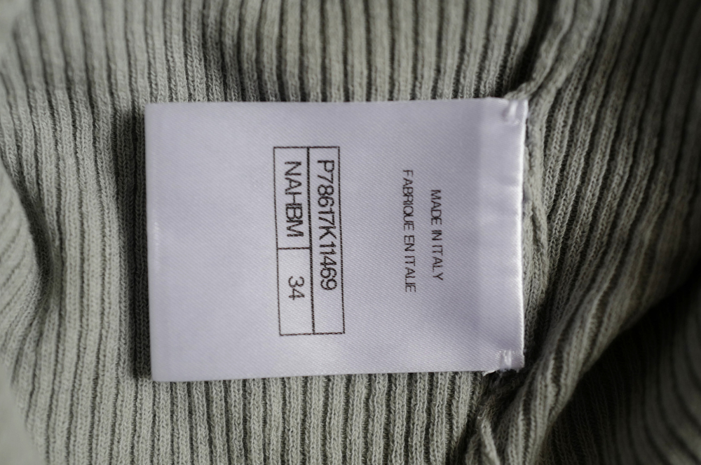 NEW Chanel Coco Beach 2025 Collection T-Shirt Grey size 34