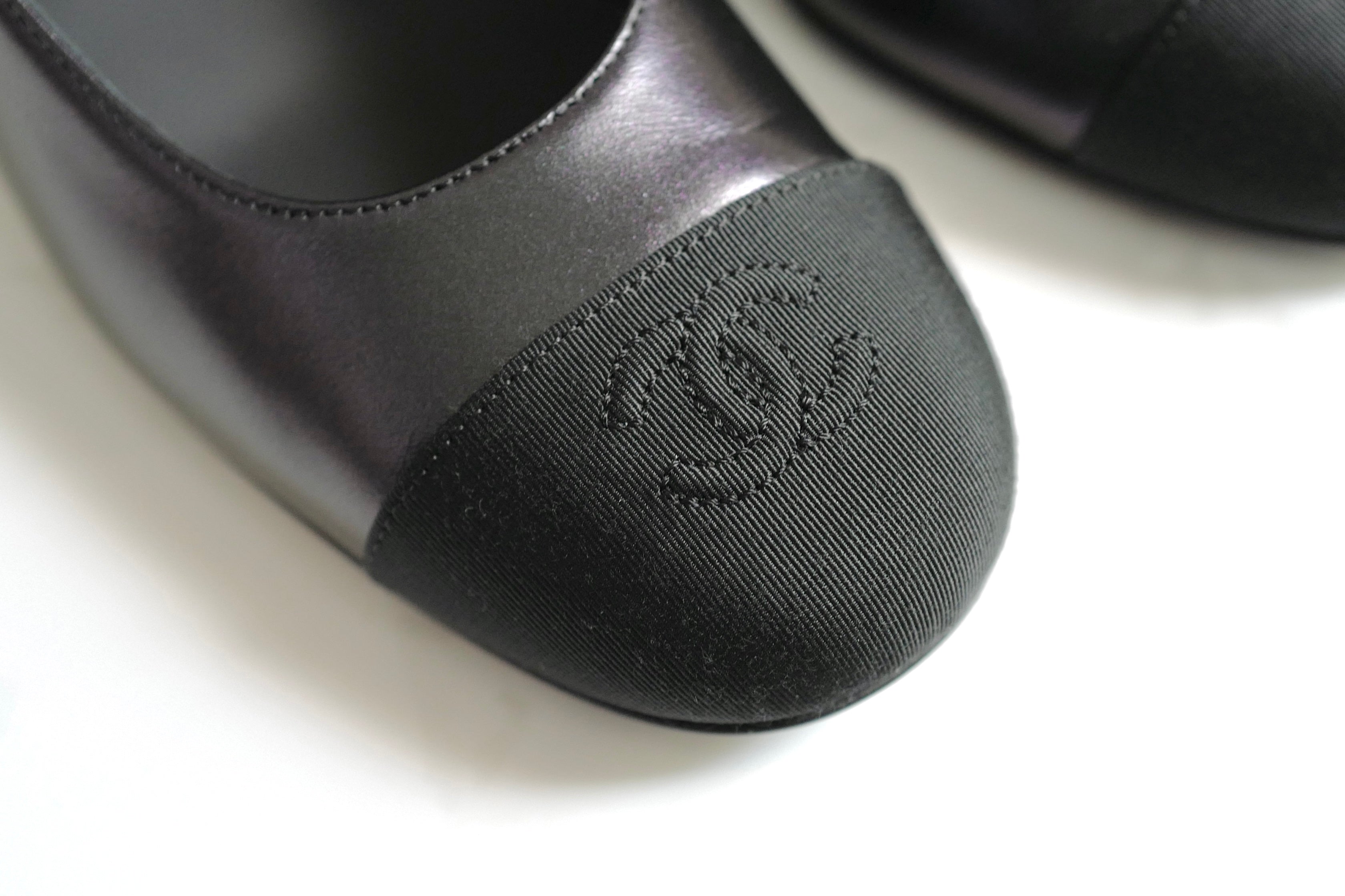 BNIB Chanel 24S Mary Jane Heels In Black Leather size 38.5 $1350