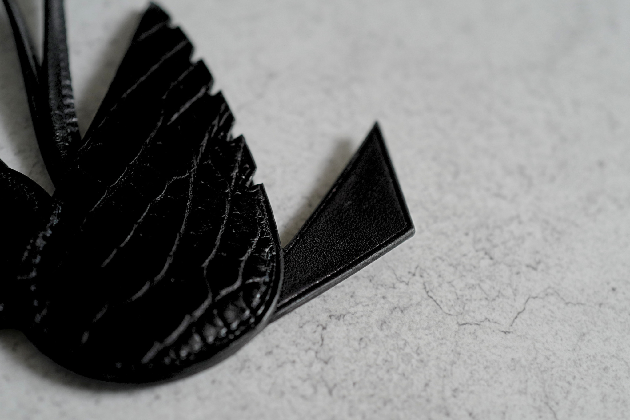 Hermès Birdy Charm Black Matte Alligator Epsom Calfskin Gold Hardware
