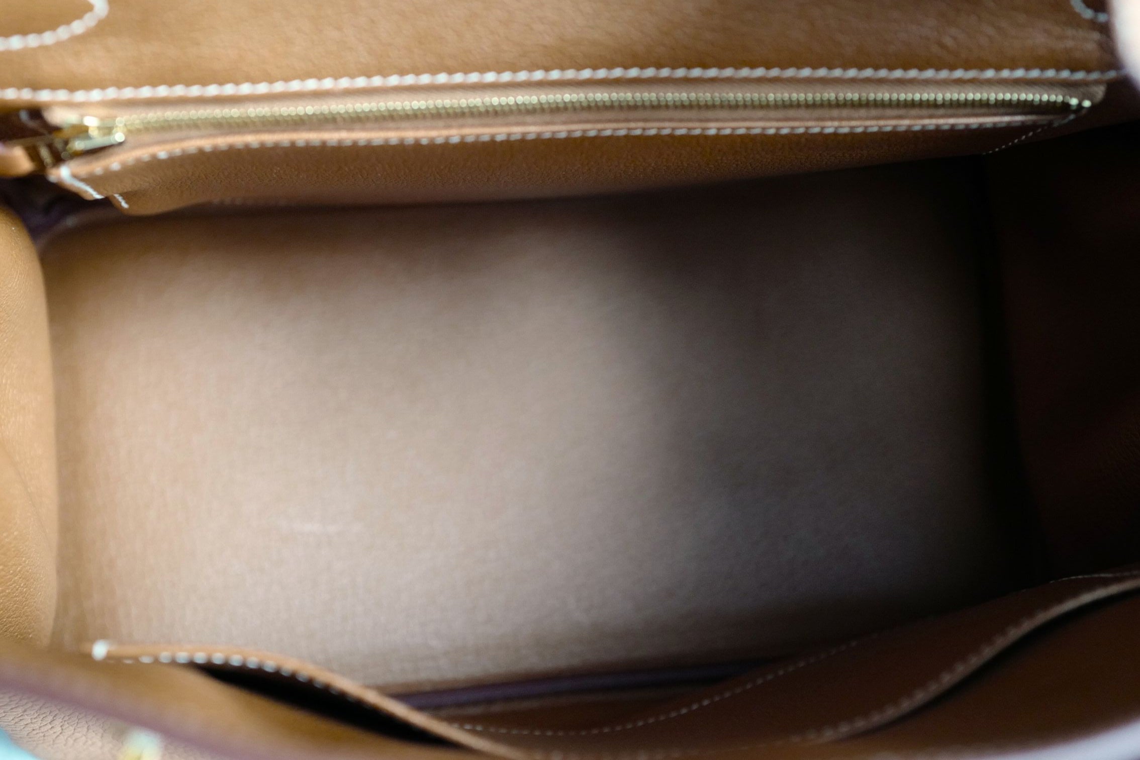 Hermès Birkin 30 Gold Togo Leather Gold Hardware Z Stamp