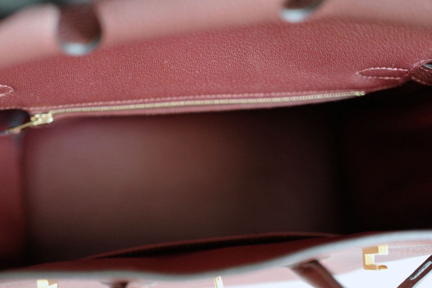 Hermes Birkin 25 Rouge H Togo Leather Gold Hardware K Stamp 2025