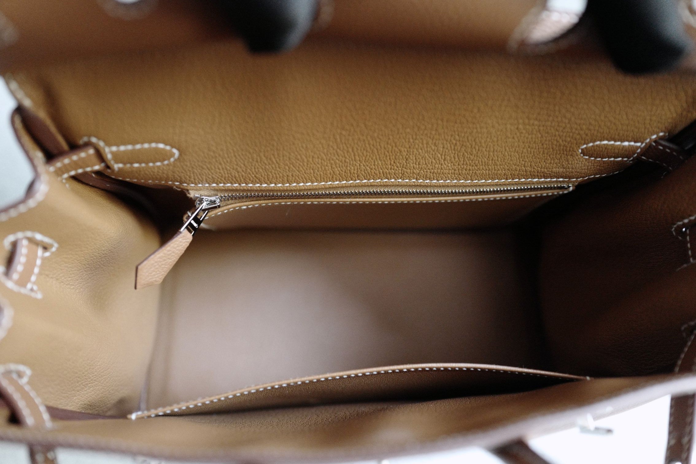 BNIB Hermes Birkin 25 Gold Togo Leather Palladium Hardware