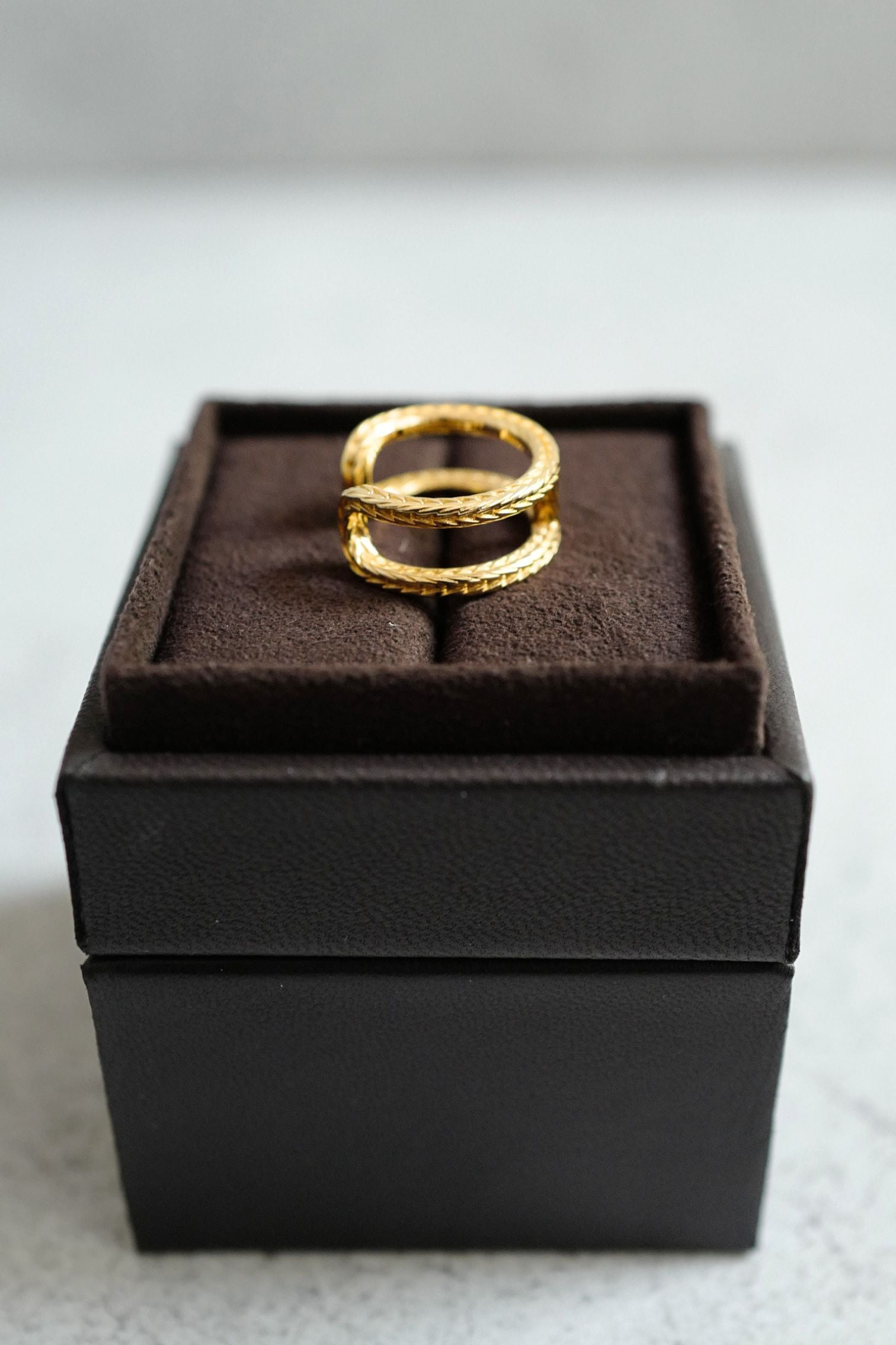 Hermès Chaine d’Ancre Danaé Ring Small Model Yellow Gold 18K Size 52