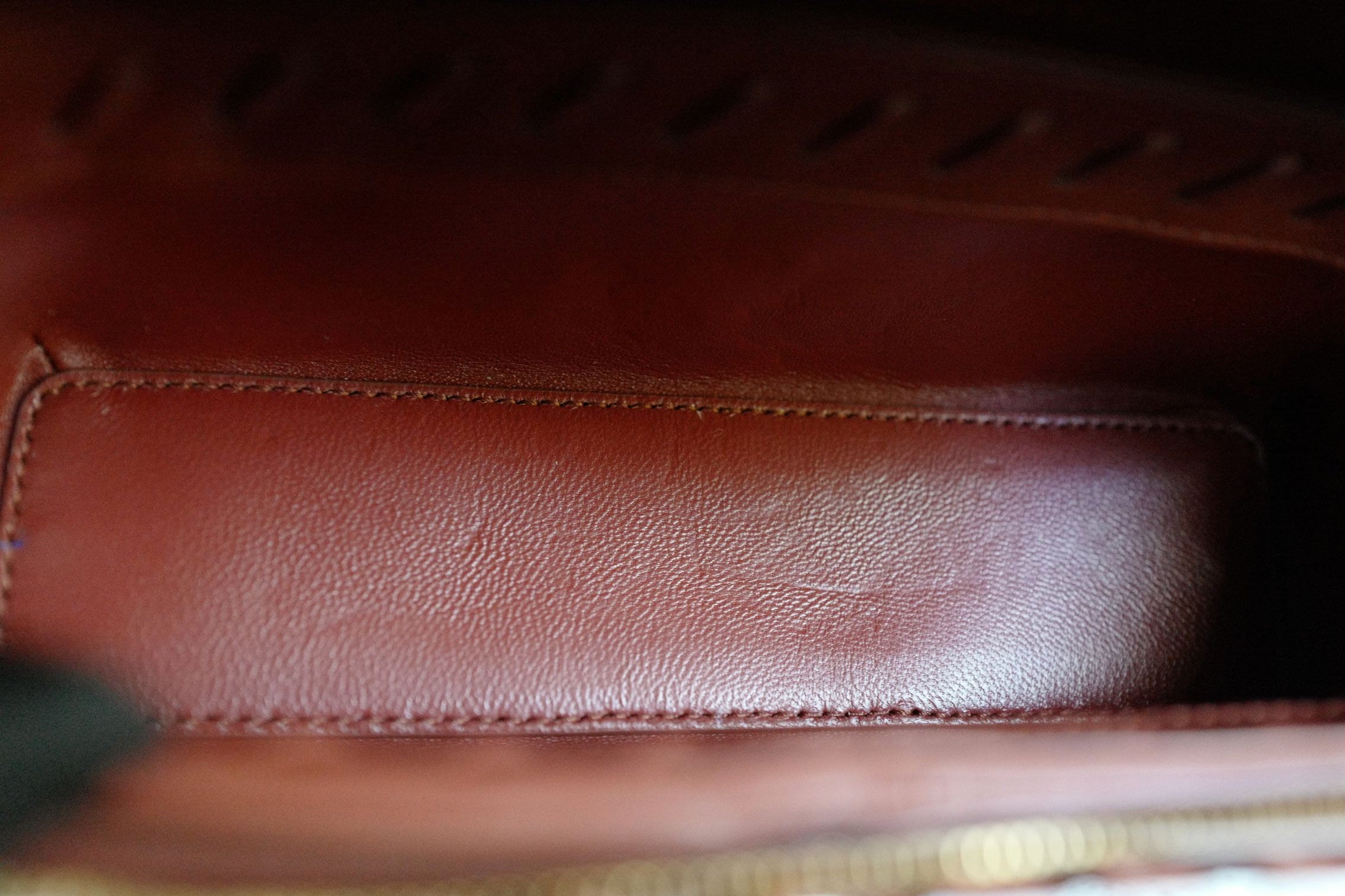 Loro Piana Extra Pocket L19 Limited Deep Kummel/Sun Gold Calfskin Gold Hardware