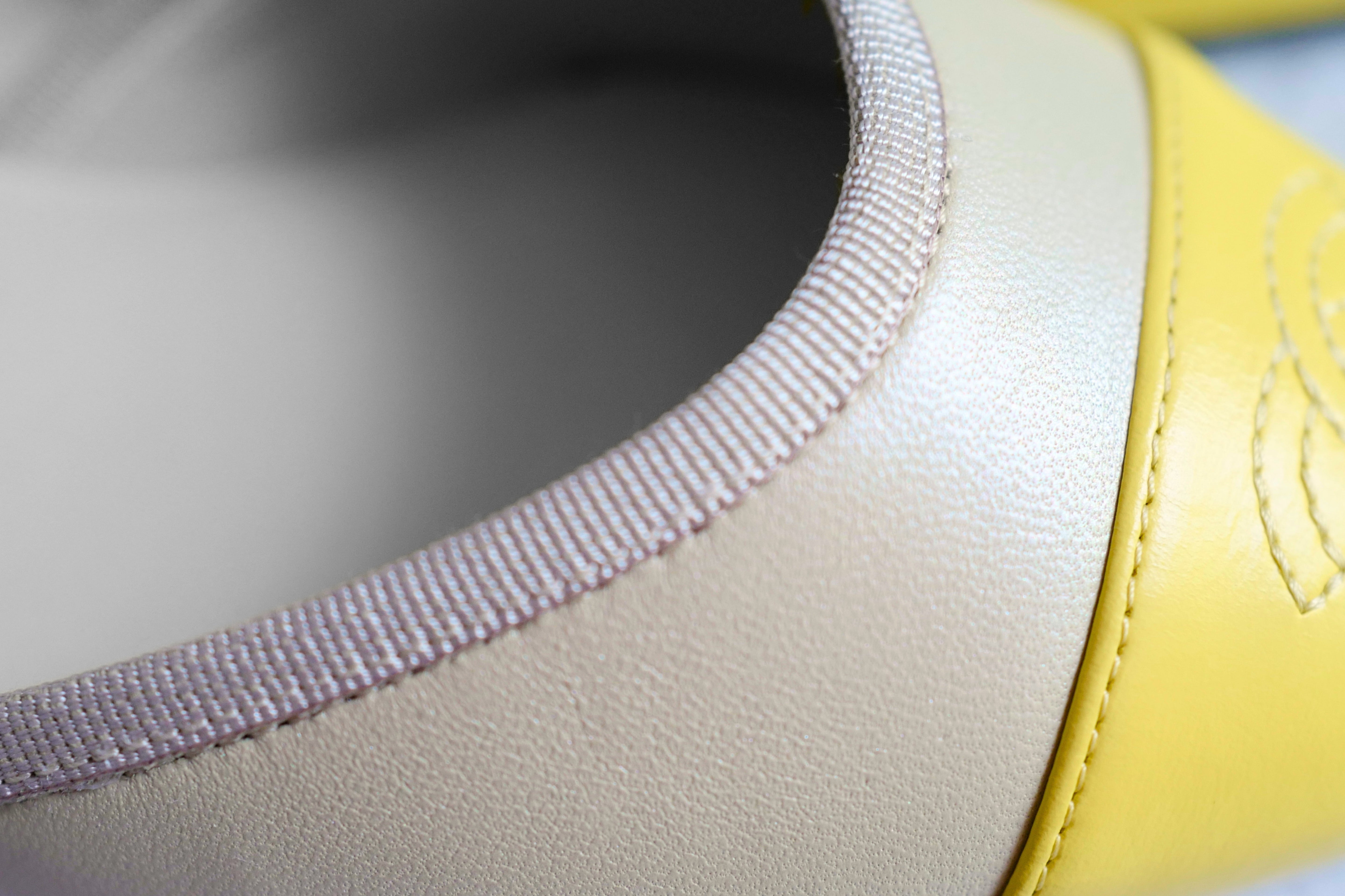 Chanel 26S Slingbacks Light Khaki Yellow Iridescent Lambskin Size 37.5