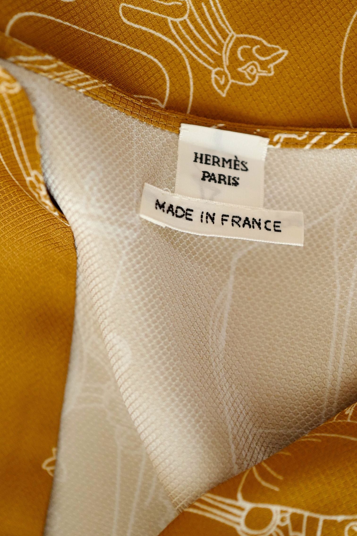 NEW Hermes Etriers Remix Classic Caftan Marron Ocre size 38