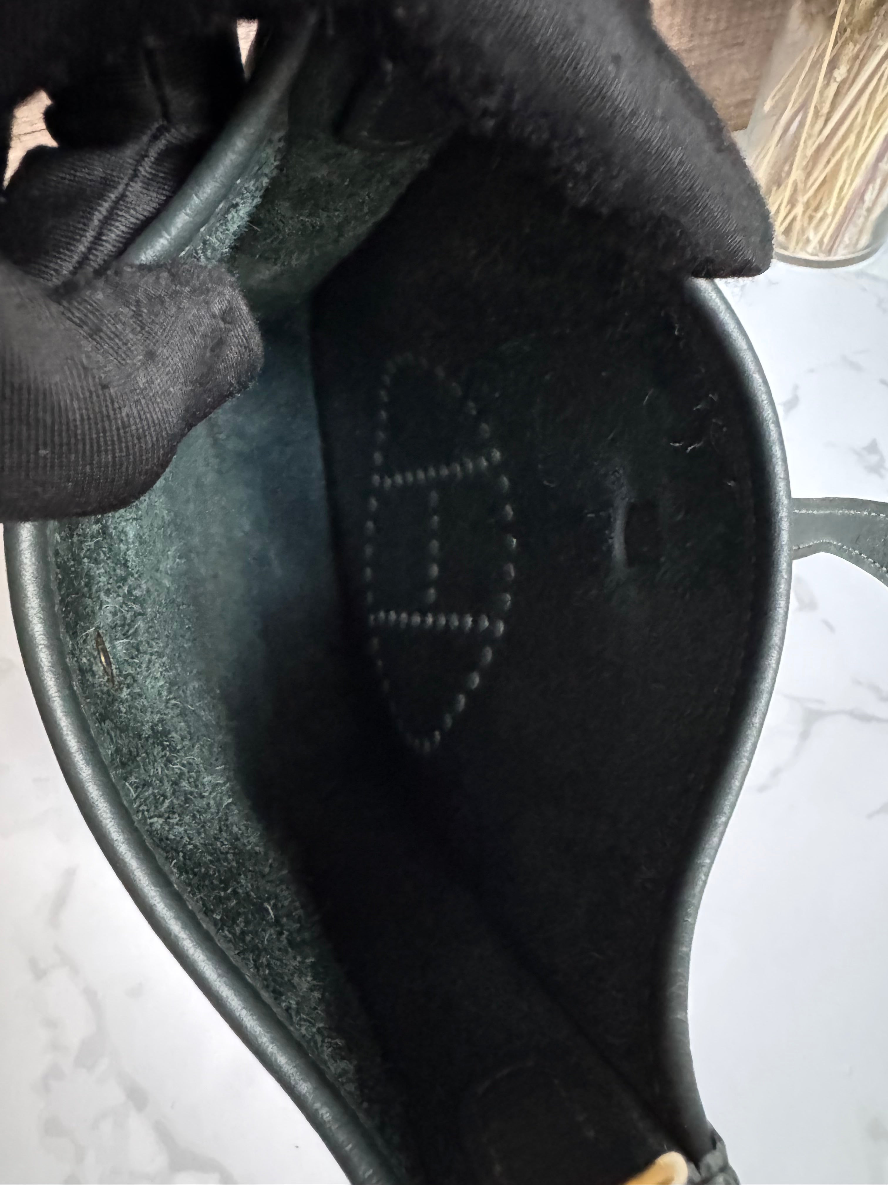 BNIB Hermes Mini Evelyne 16 Amazone Vert Mangrove ghw