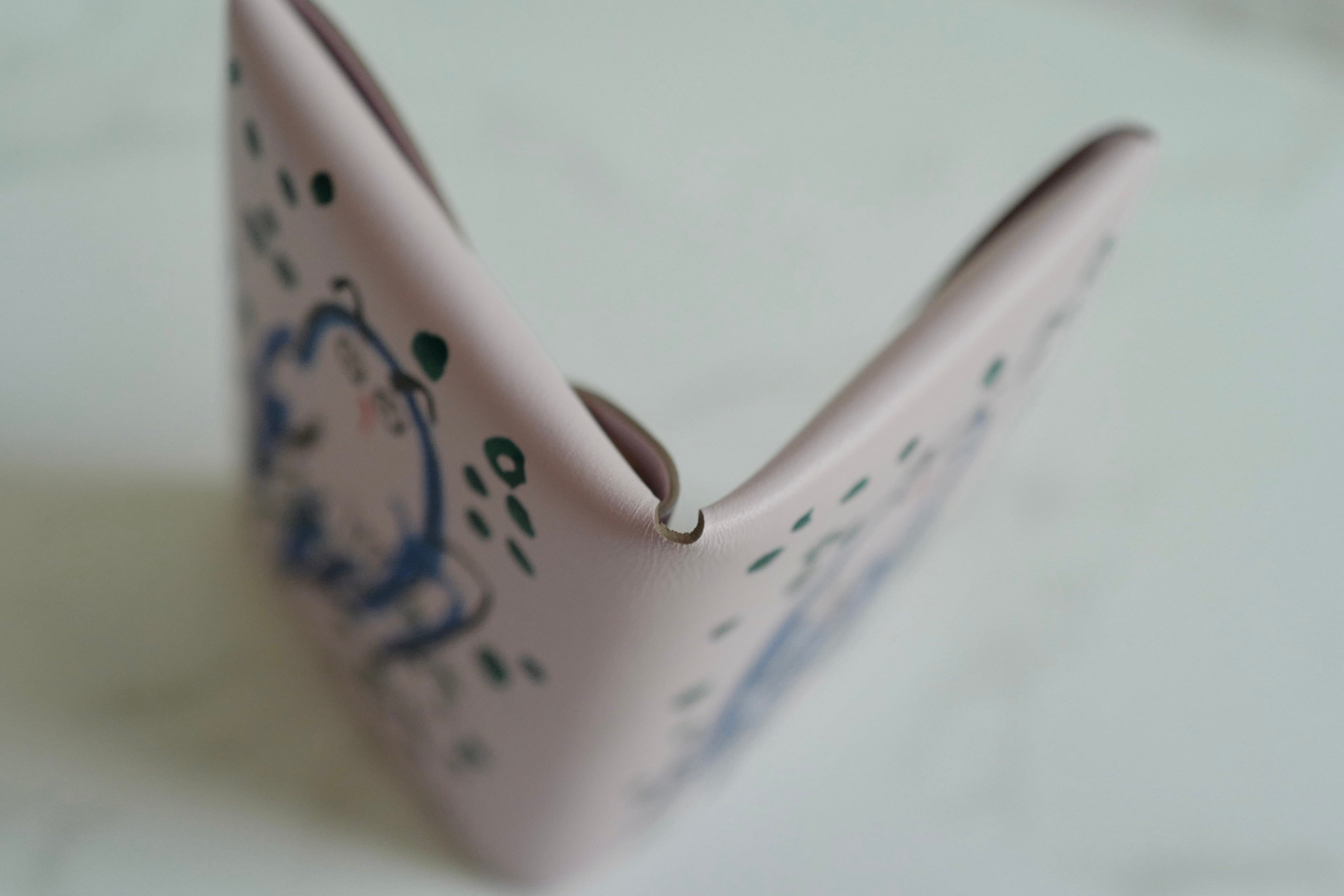 BNIB Hermes Calvi Duo in Spring Owl Veau Swift Card Holder PHW