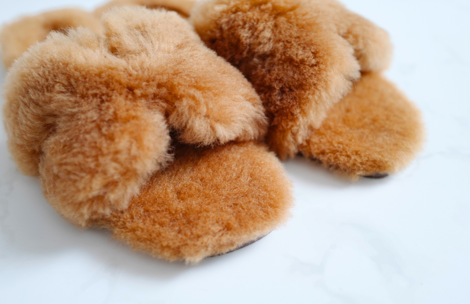New Hermès Oran Sandal in Sheep Fur Naturel  Size 39