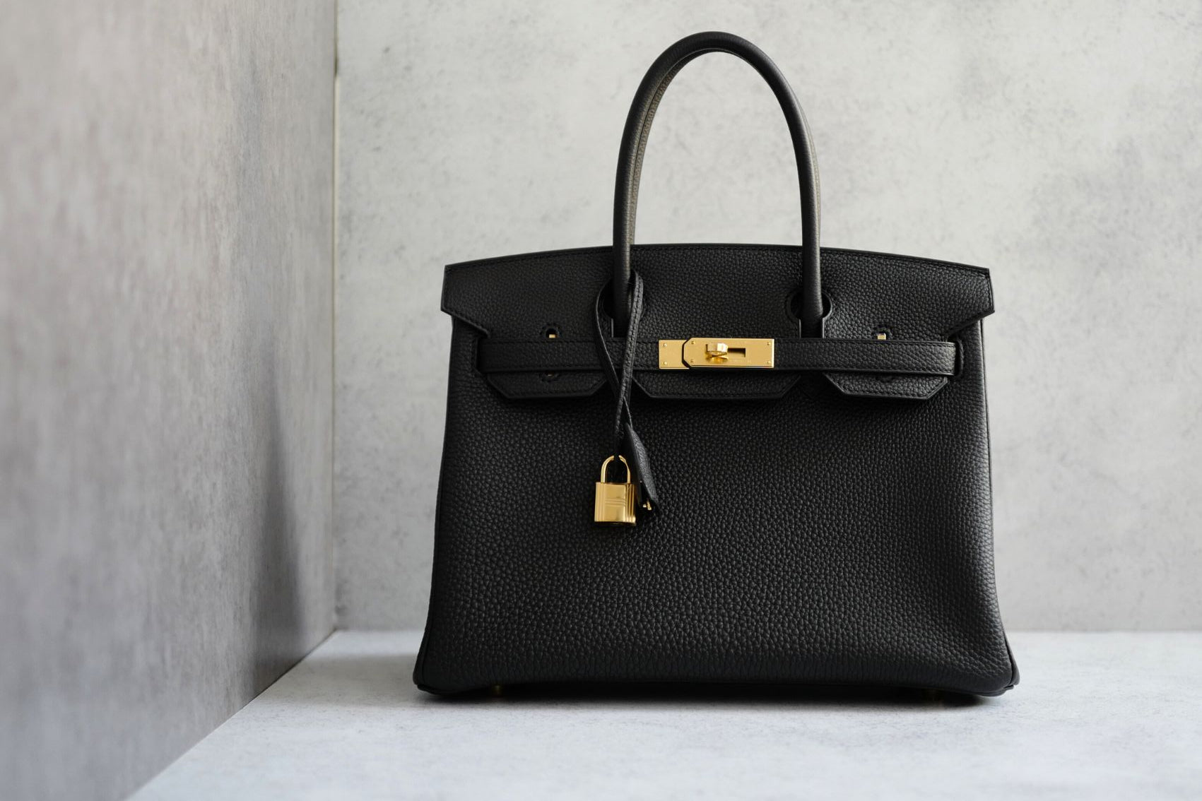 Hermès Birkin 30 Black Togo Leather Gold Hardware Z Stamp 2022