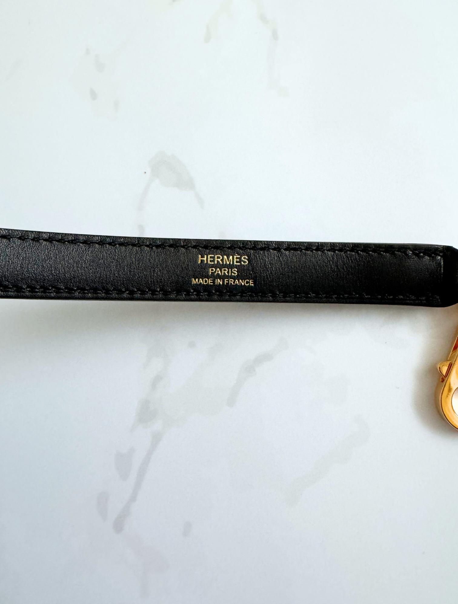 Hermes Kelly 25 Black Tadelakh Sellier Gold HW Complete Original Receipt NEW