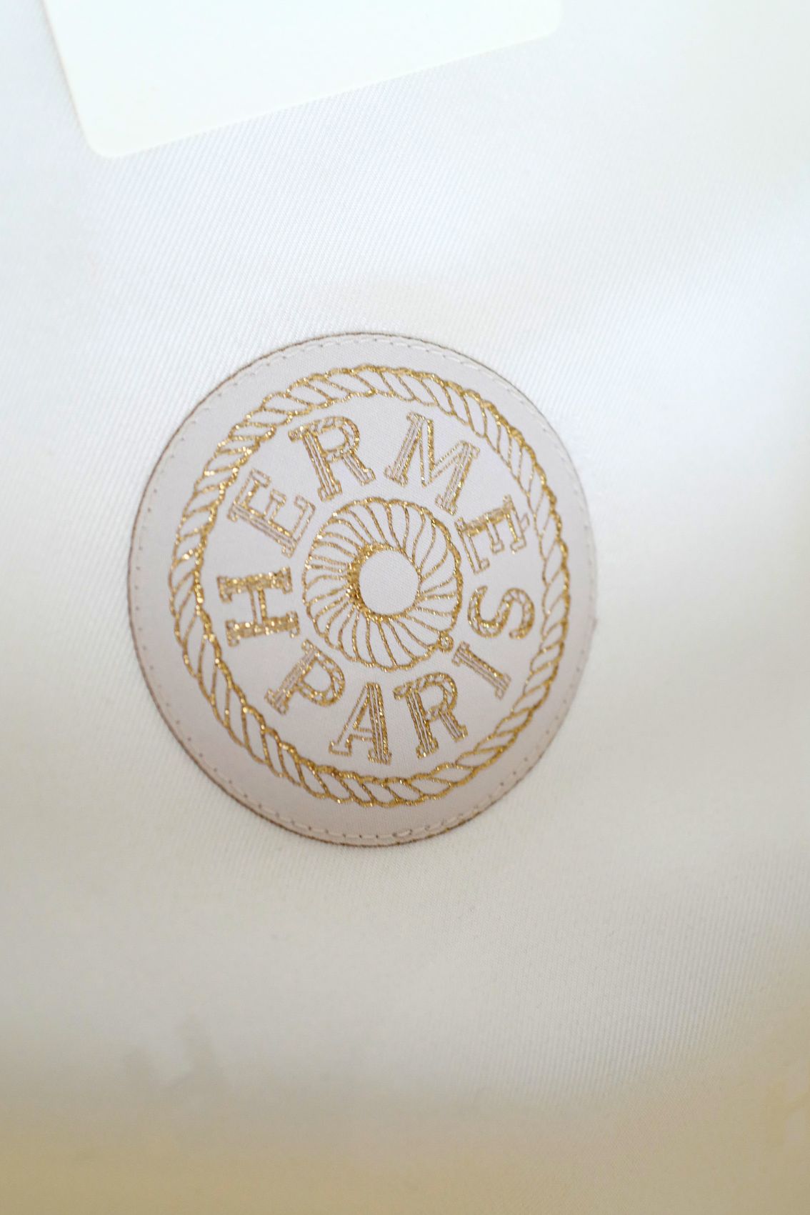 Hermes Saint-Honore en Finesse Beret in Blanc Cassé Size 56 Hat