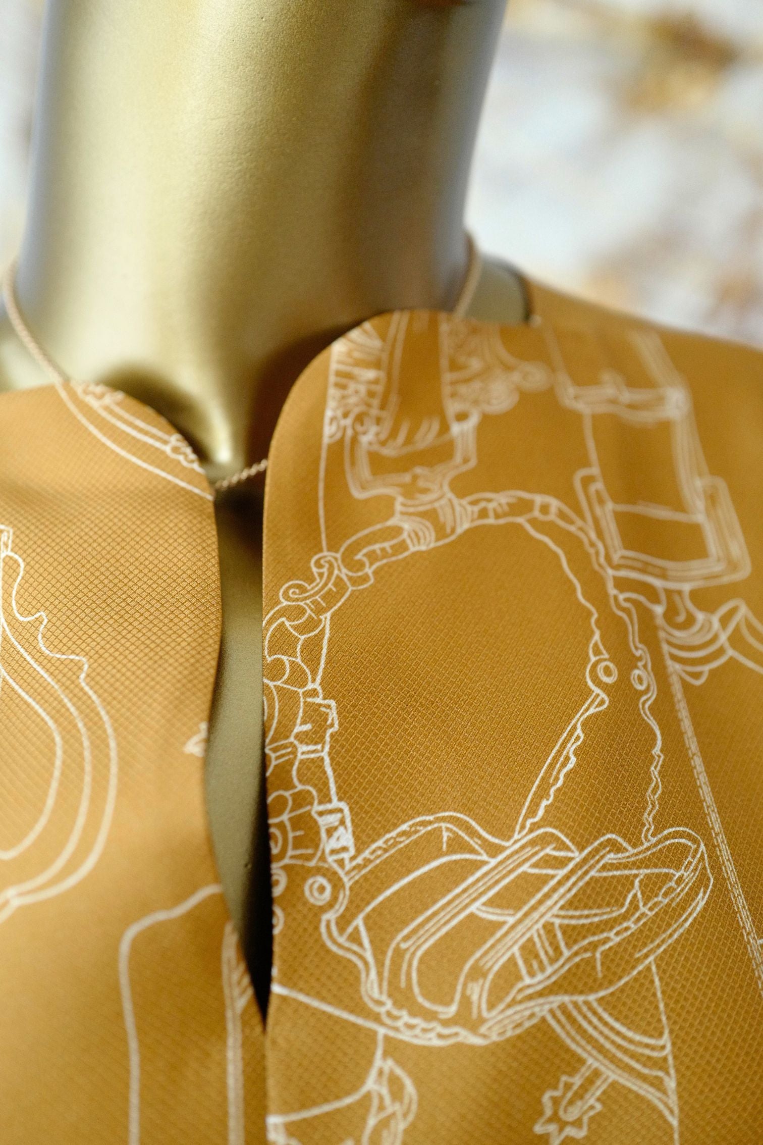 NEW Hermes Etriers Remix Classic Caftan Marron Ocre size 38
