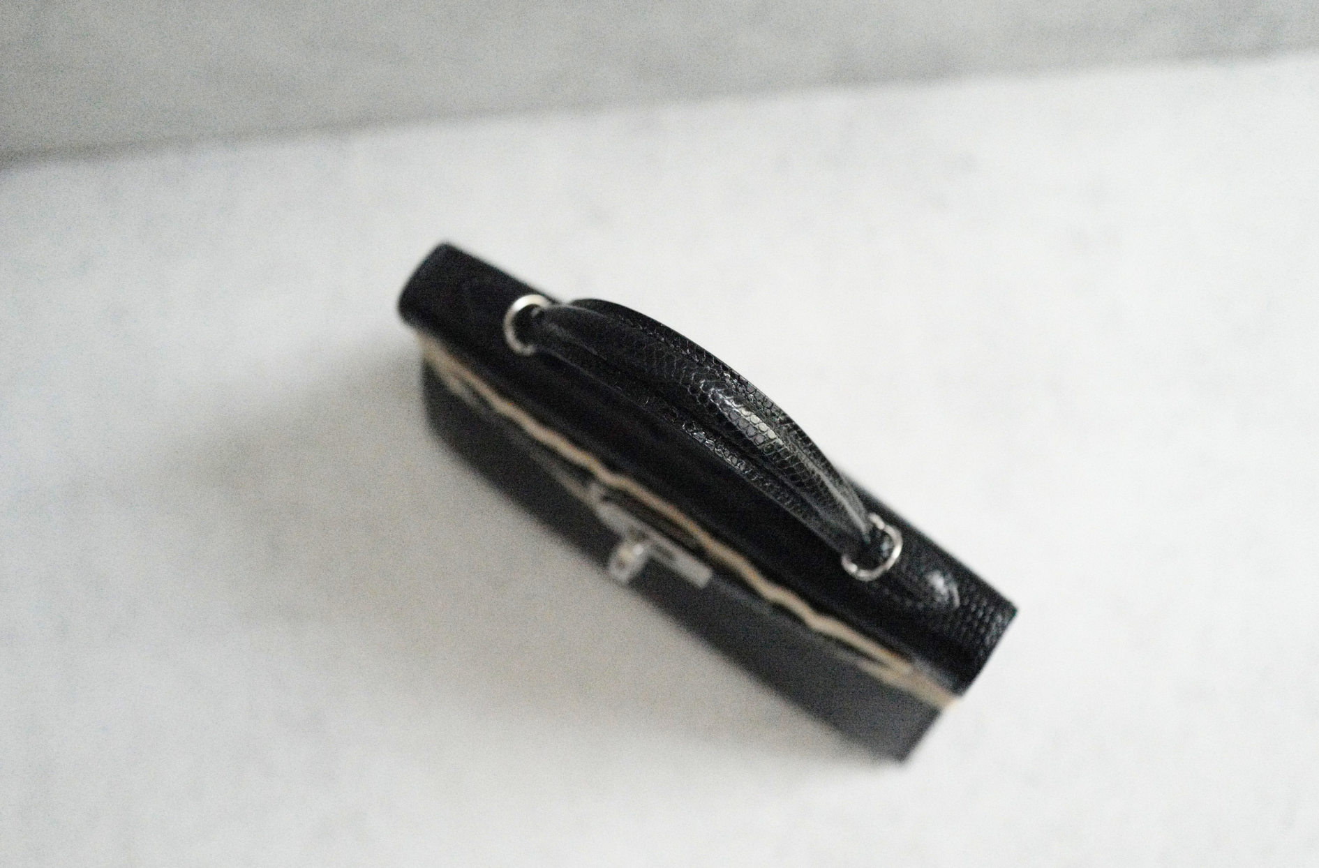 BNIB Hermès Mini Kelly 20 Noir Black Lizard Palladium Hardware Stamp W 2025