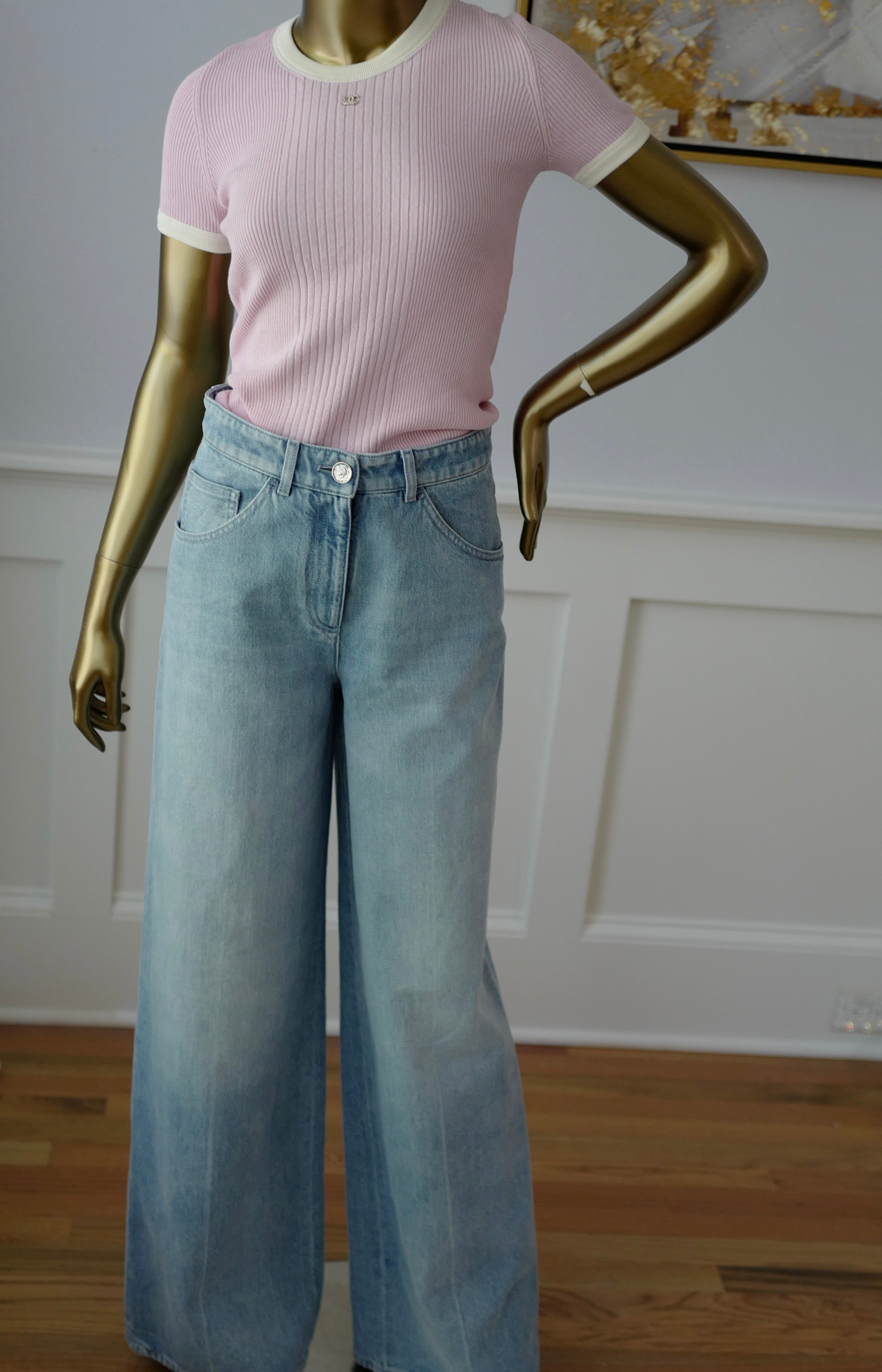 NEW Chanel Coco Beach 2025 Collection T-Shirt size 38