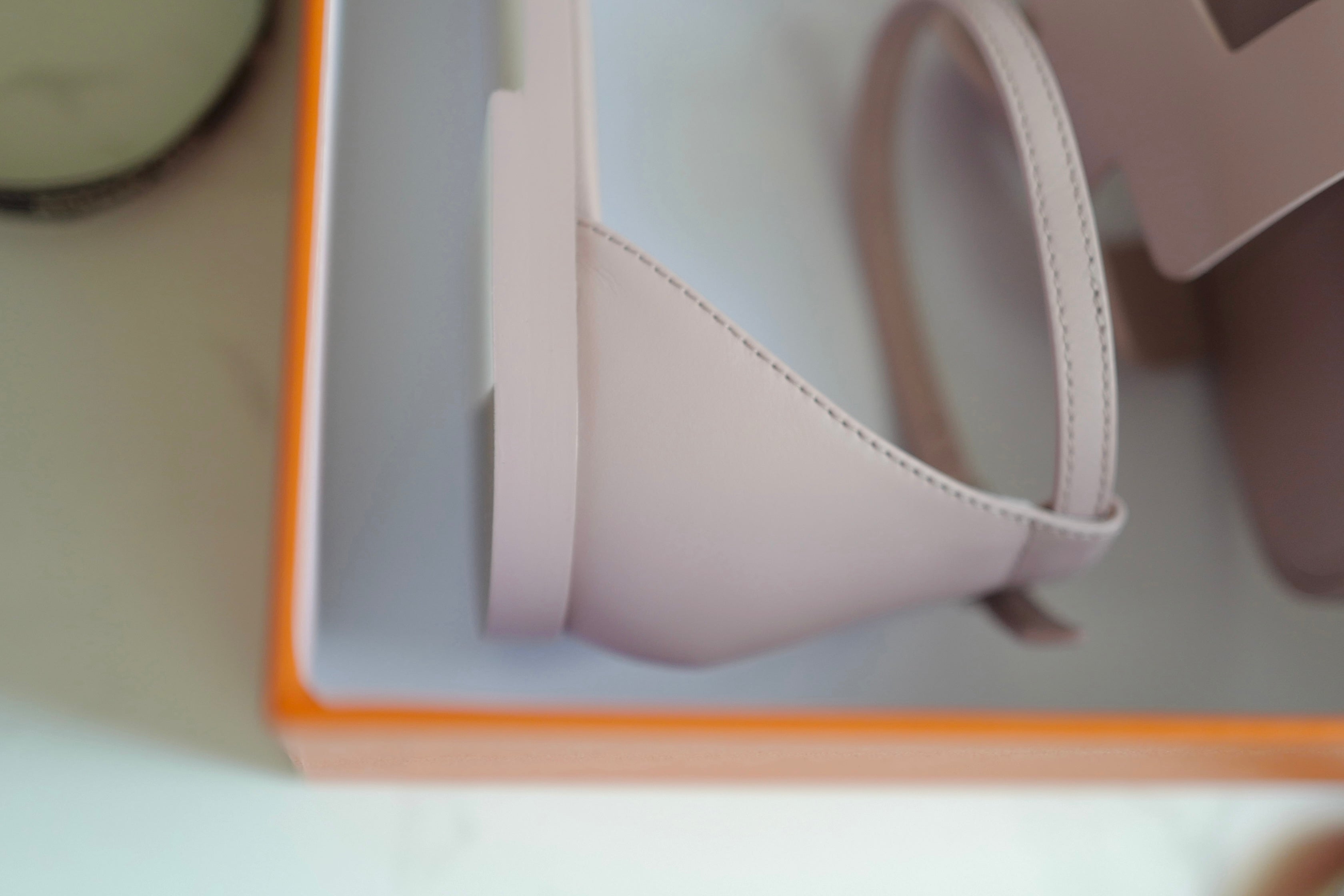 BNIB Hermes Santorini Sandal In rose cancan Size 39