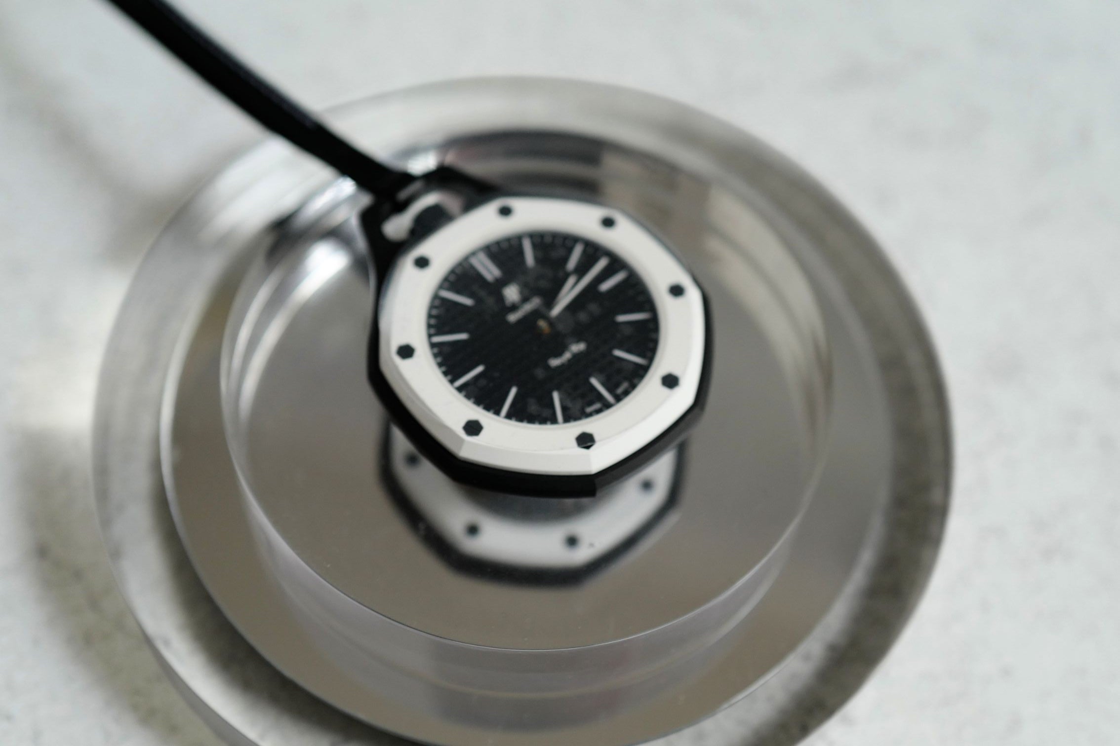 Audemars Piguet x Swatch Royal Pop Panda Black White Mechanical Watch