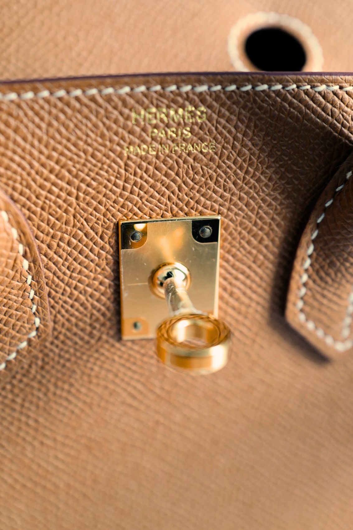 Hermès Birkin 25 Gold Epsom Sellier Gold Hardware 2022 U Stamp