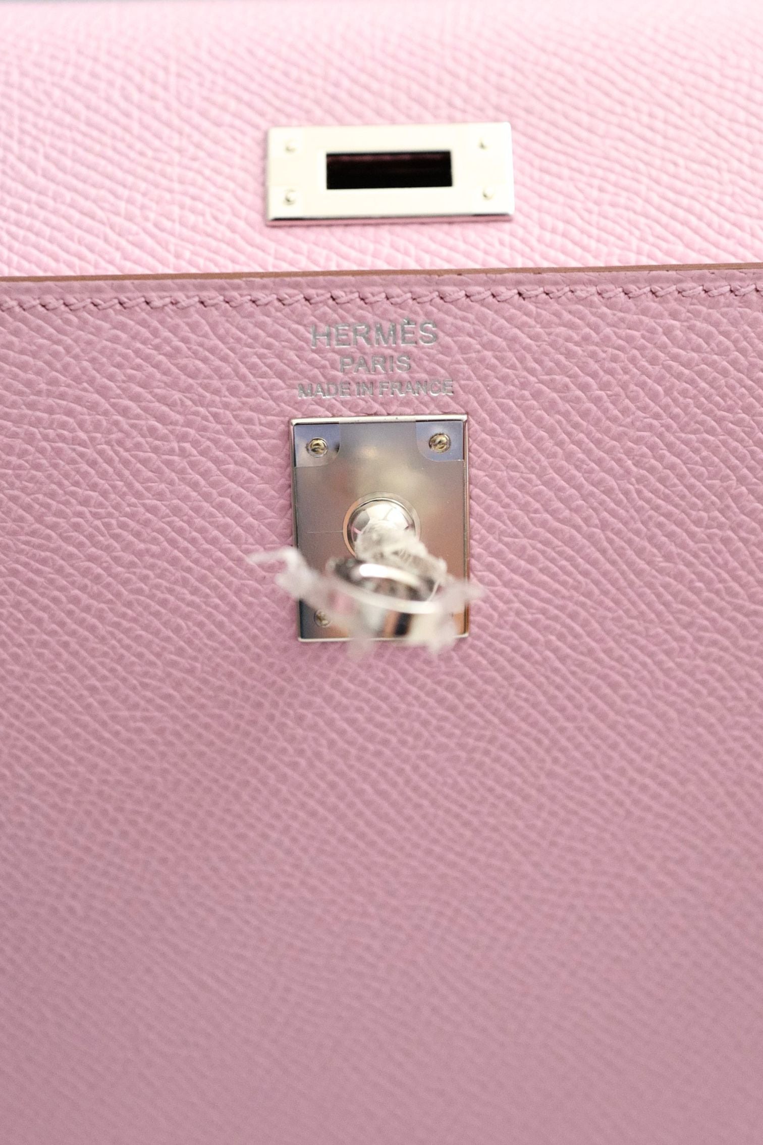 BNIB Hermès Kelly 25 Mauve Sylvestre Epsom Sellier PHW G Stamp 2026