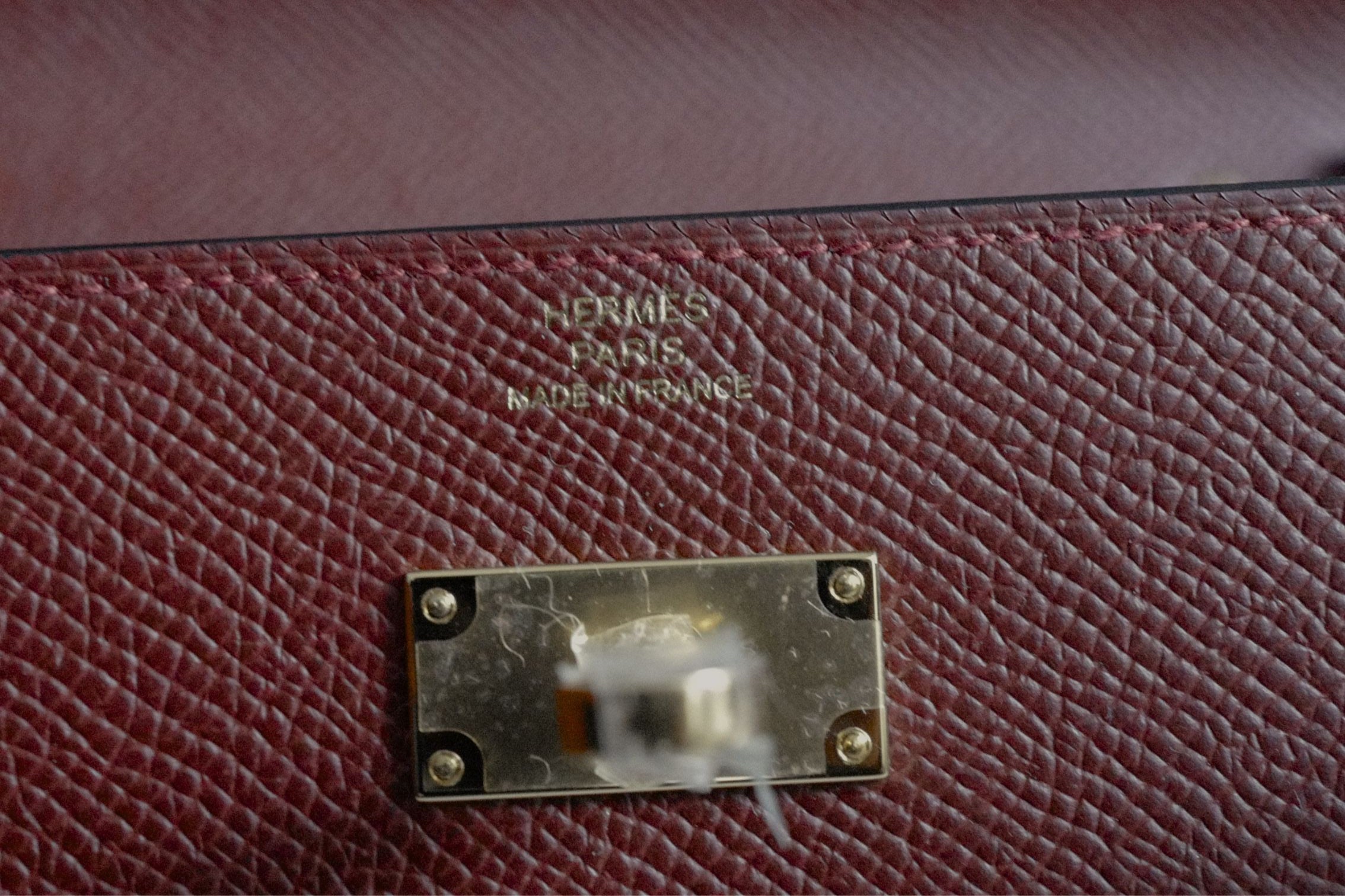 Hermès Kelly Classique To Go Wallet Rouge H Epsom Calfskin GHW G Stamp 2026