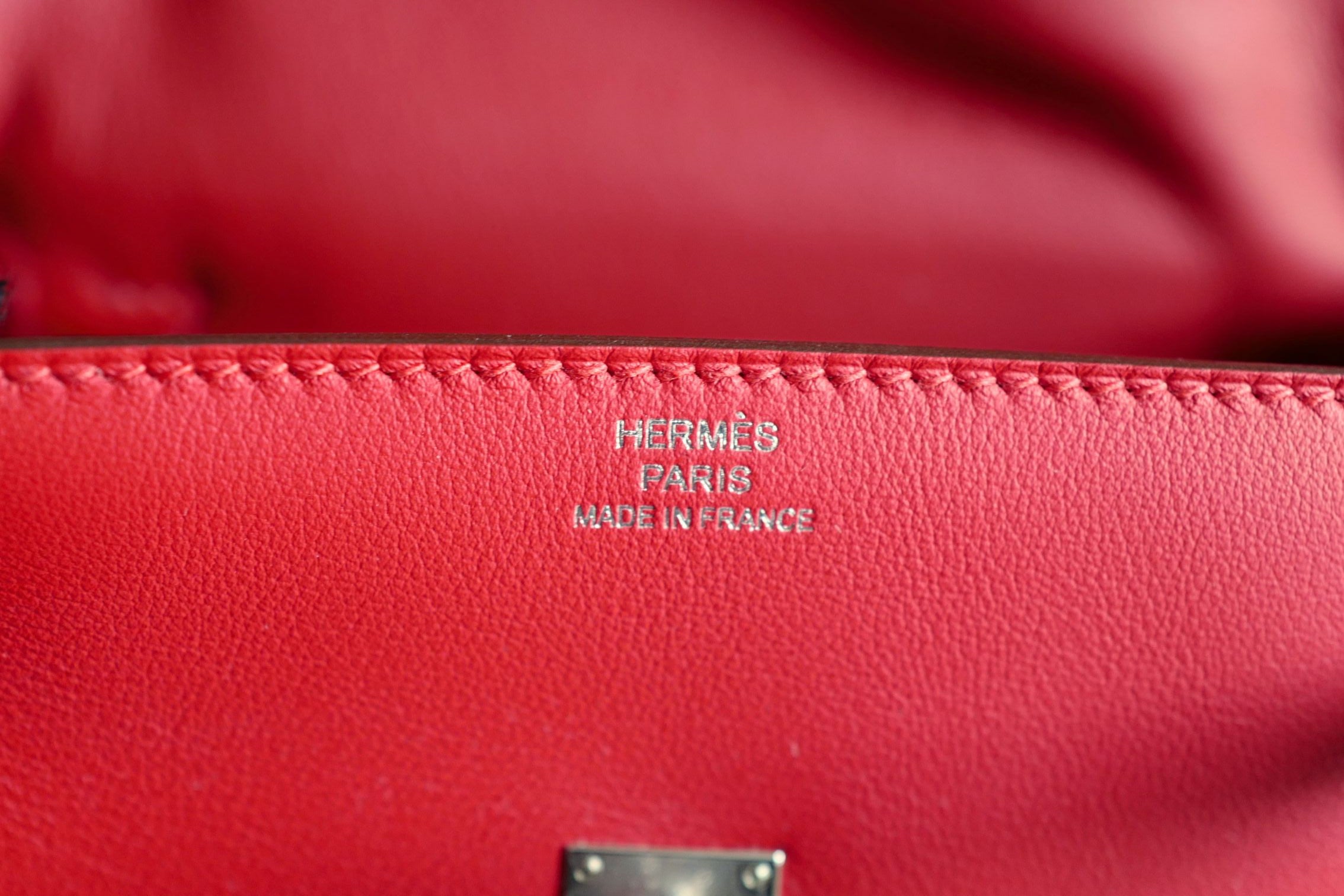BNIB Hermès Kelly Doll Rouge De Coeur Swift Calfskin PHW G Stamp 2026