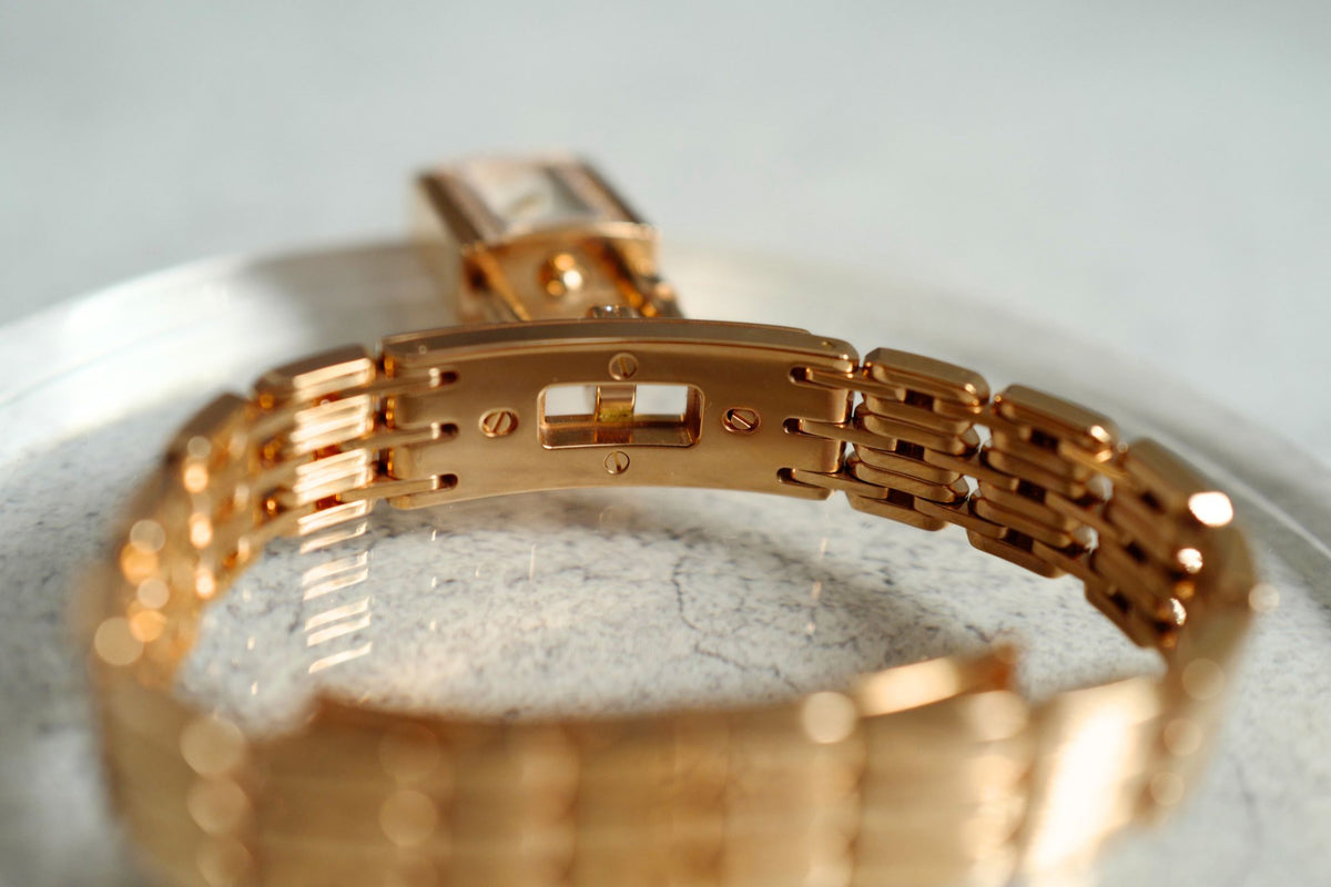 BNIB Hermes Mini Kelly Watch Rose Gold 16 mm With Diamond Set Over $40K Retail