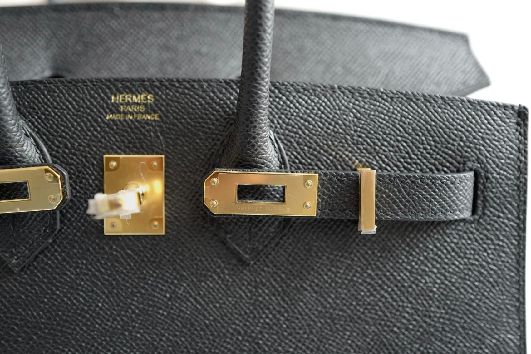 Hermès Birkin 25 Black Epsom Sellier Gold Hardware Z Stamp 2021