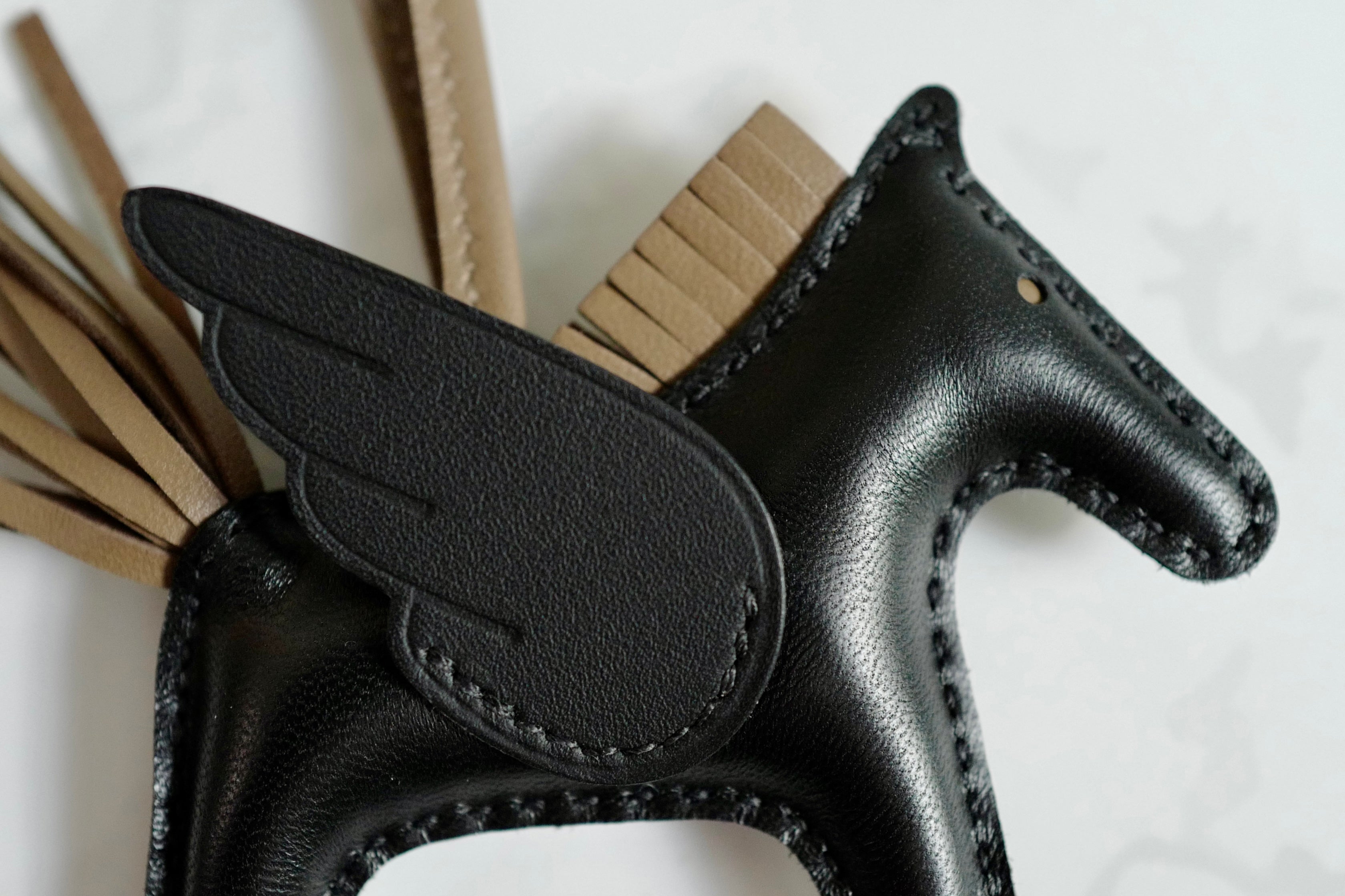 BNIB Hermes Rodeo Pegase PM Milo Swift Noir/Etoupe/Noir