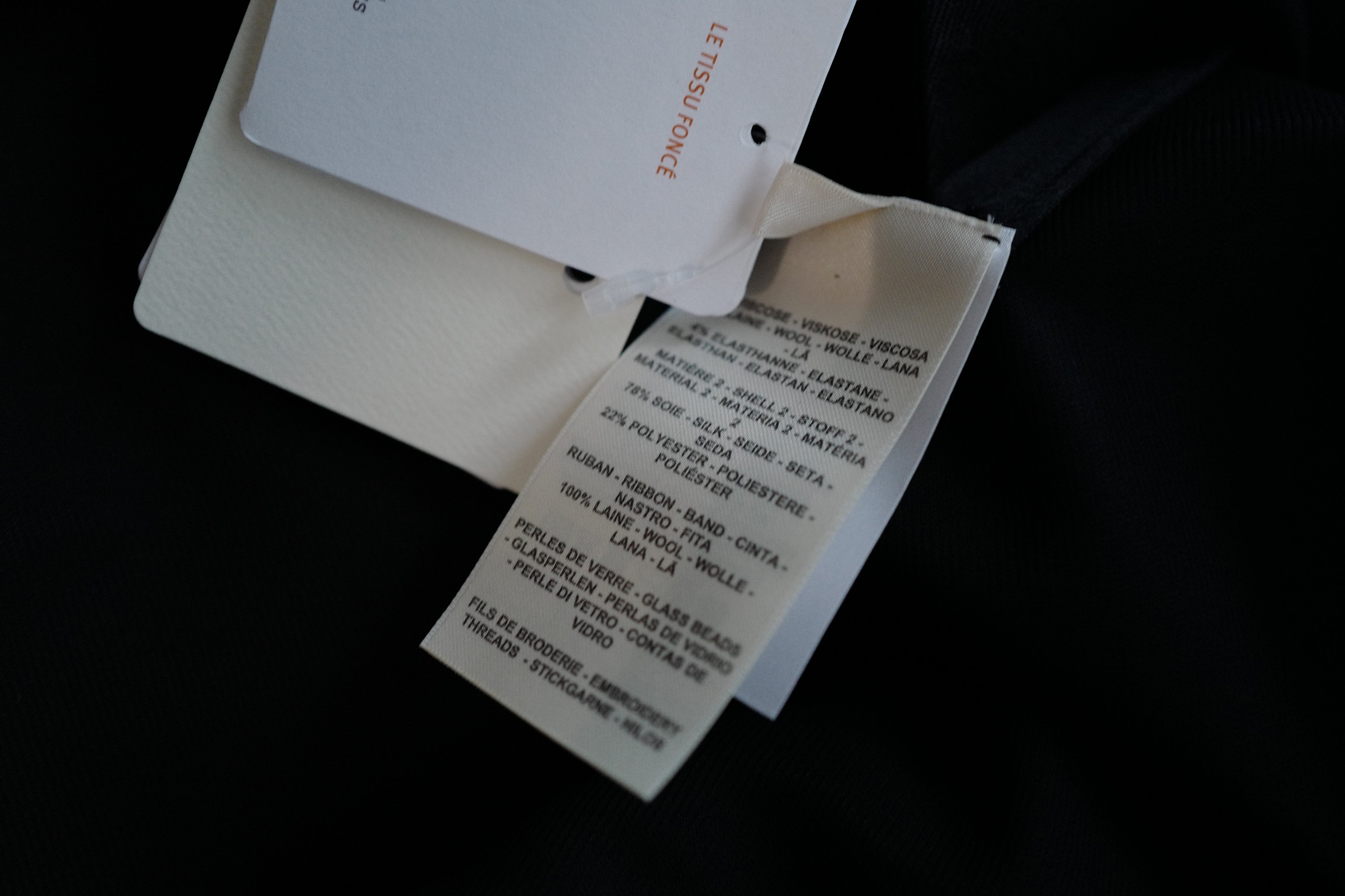 NEW Hermes Embroidered Long Poncho Vest Size 34 Noir Black Over $7K Retail