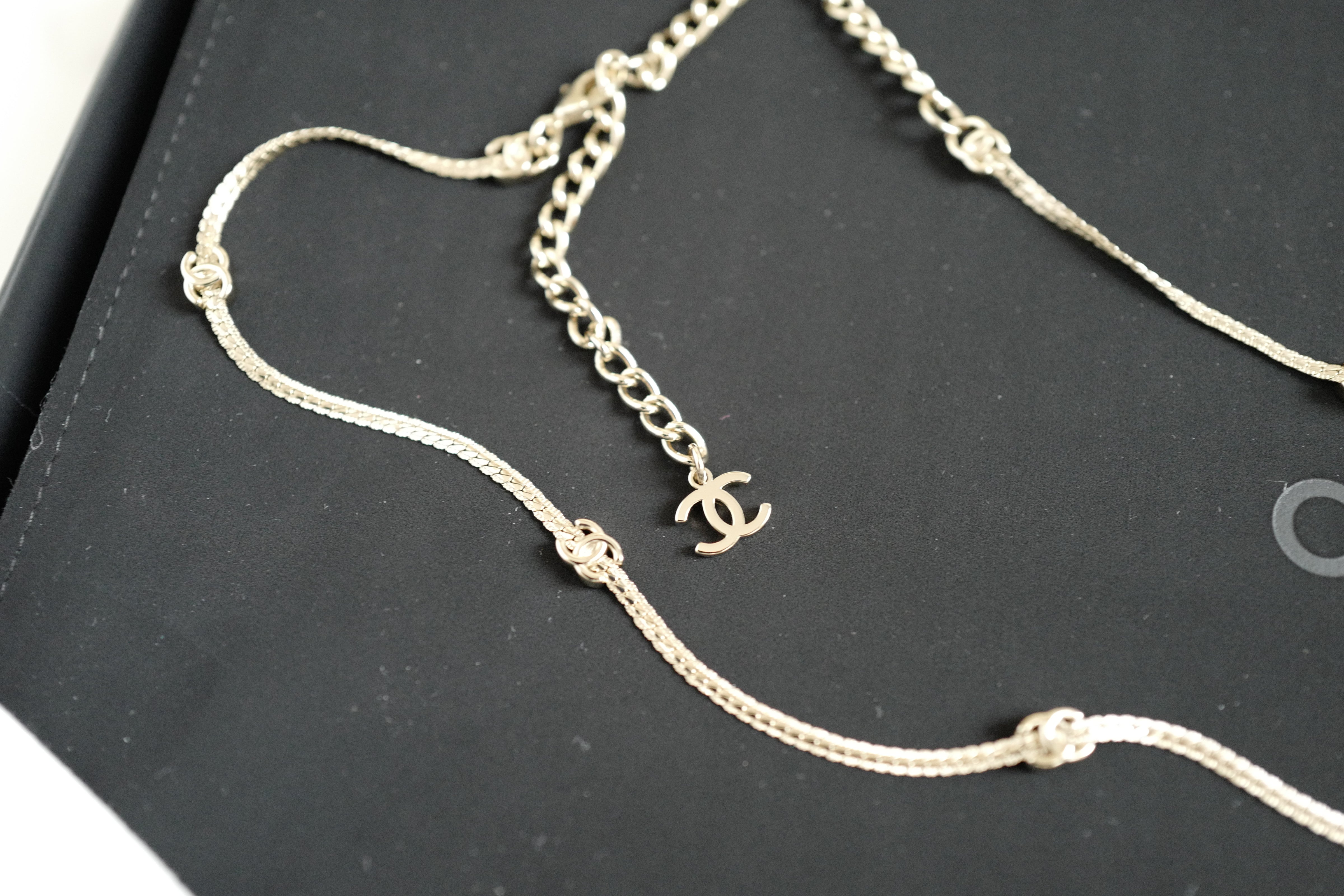 NEW Chanel FW 2024/25 Collection Chain Belt CC Size 75/Long Necklace In Gold