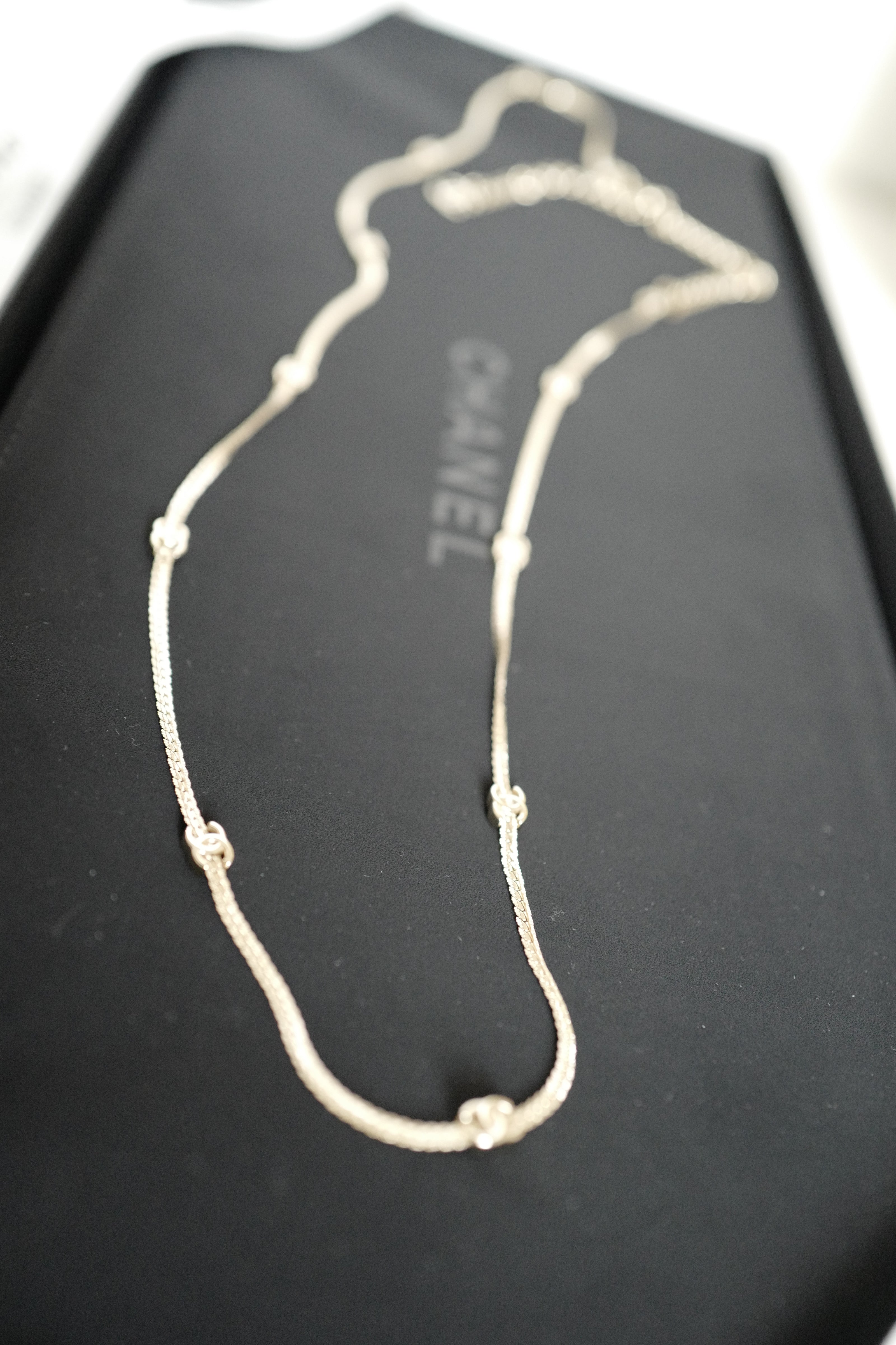 NEW Chanel FW 2024/25 Collection Chain Belt CC Size 75/Long Necklace In Gold