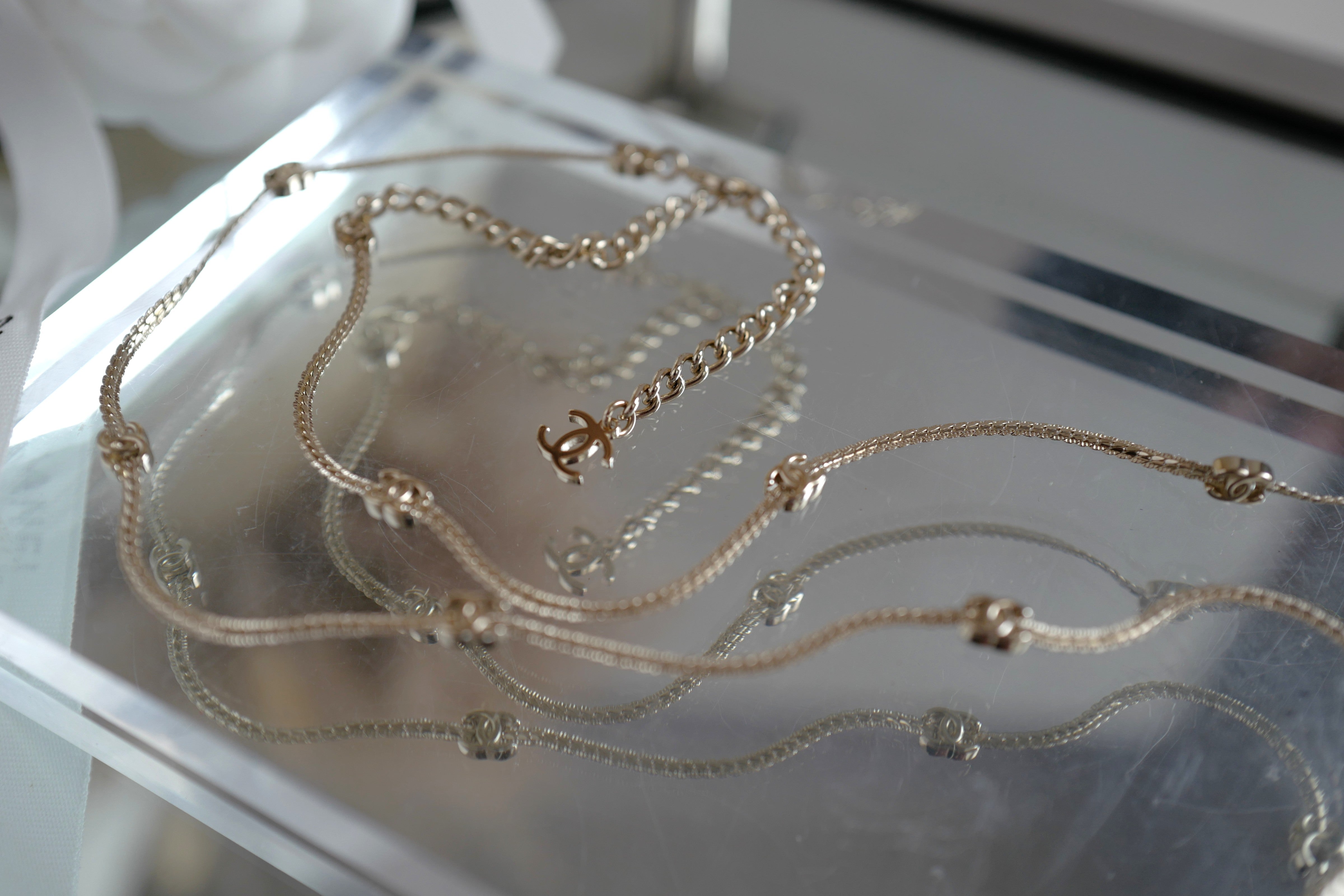 NEW Chanel FW 2024/25 Collection Chain Belt CC Size 75/Long Necklace In Gold