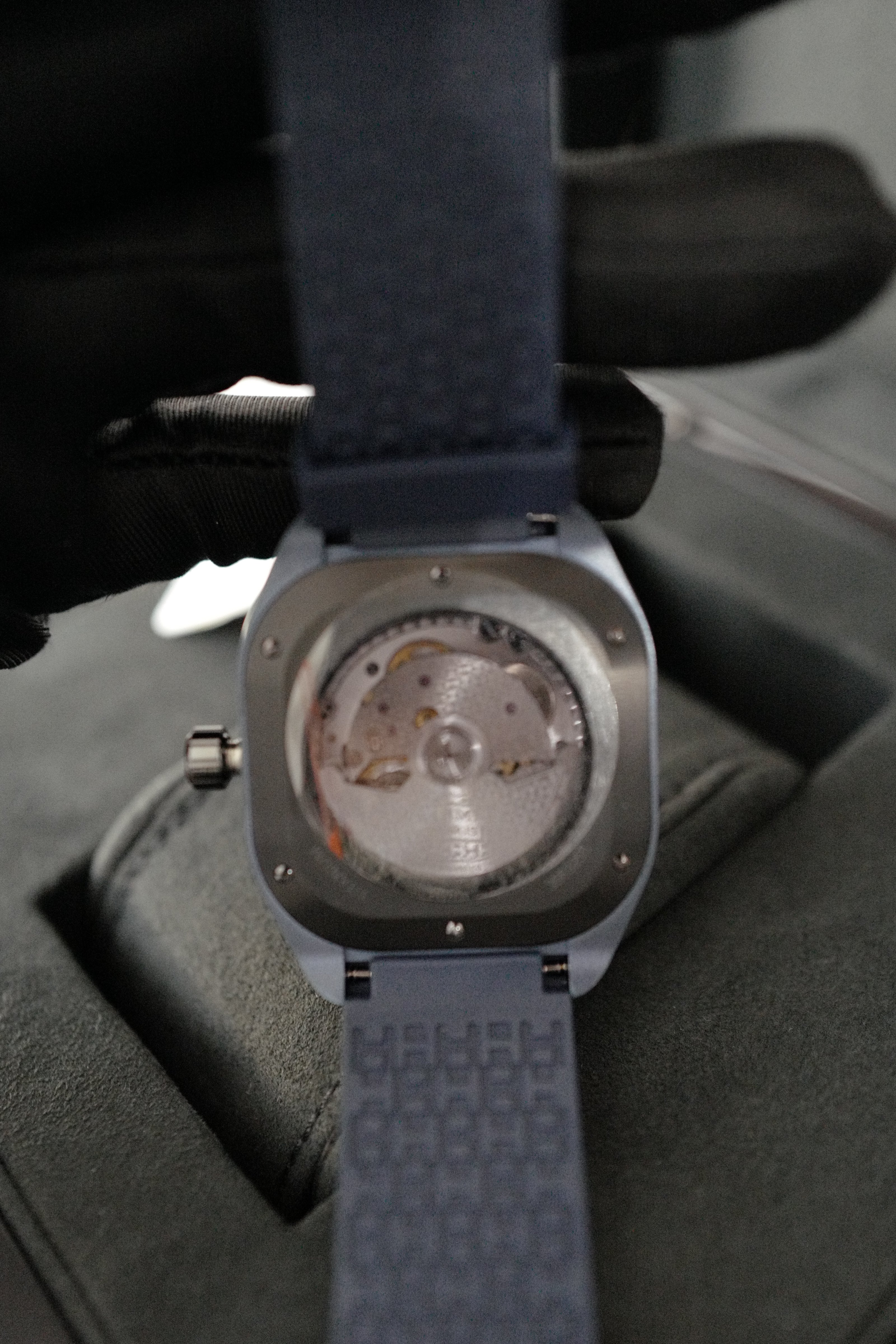 BNIB Hermes H08 Watch 42 MM In Titanium-Blue Edition Over $8K Retail