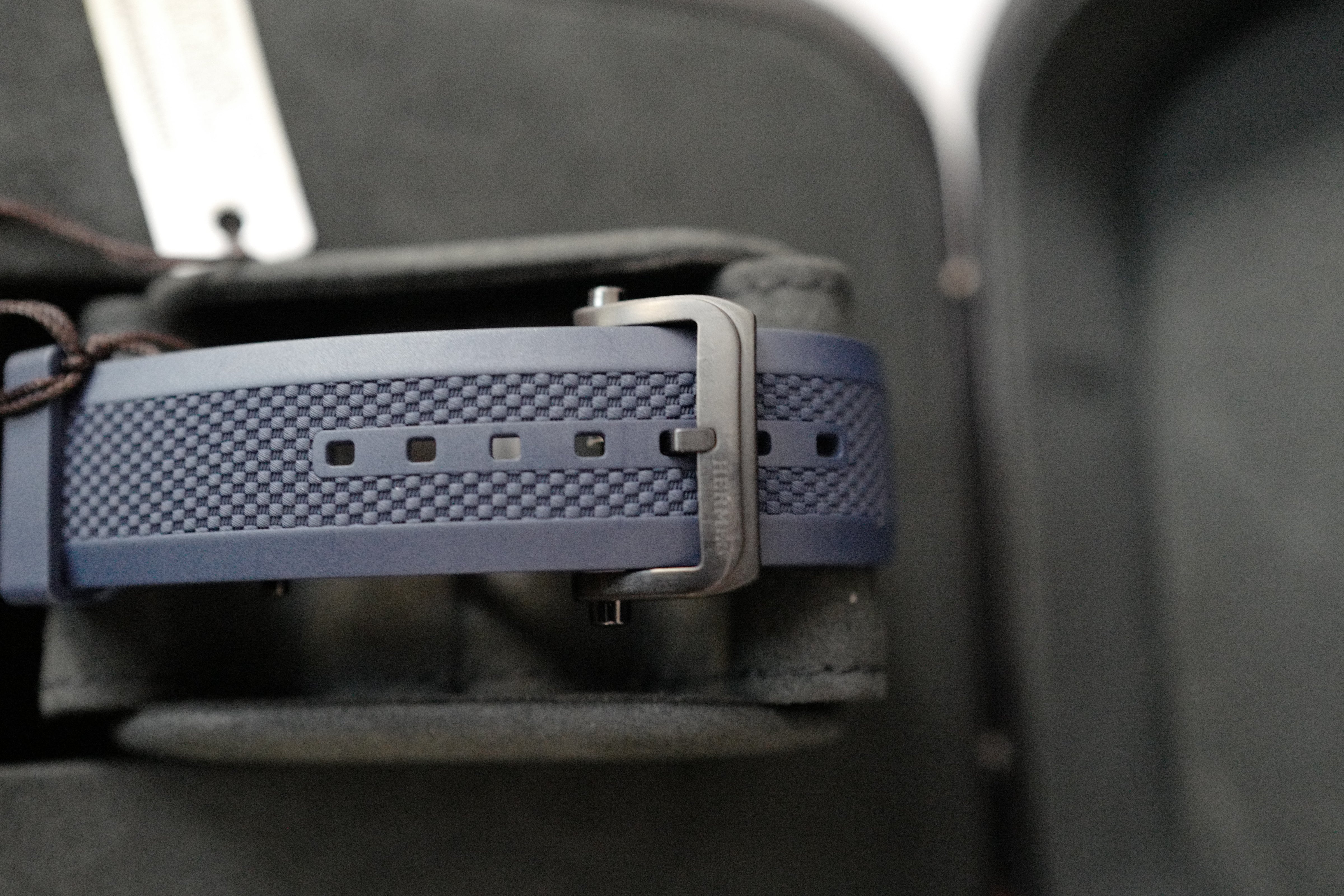 BNIB Hermes H08 Watch 42 MM In Titanium-Blue Edition Over $8K Retail