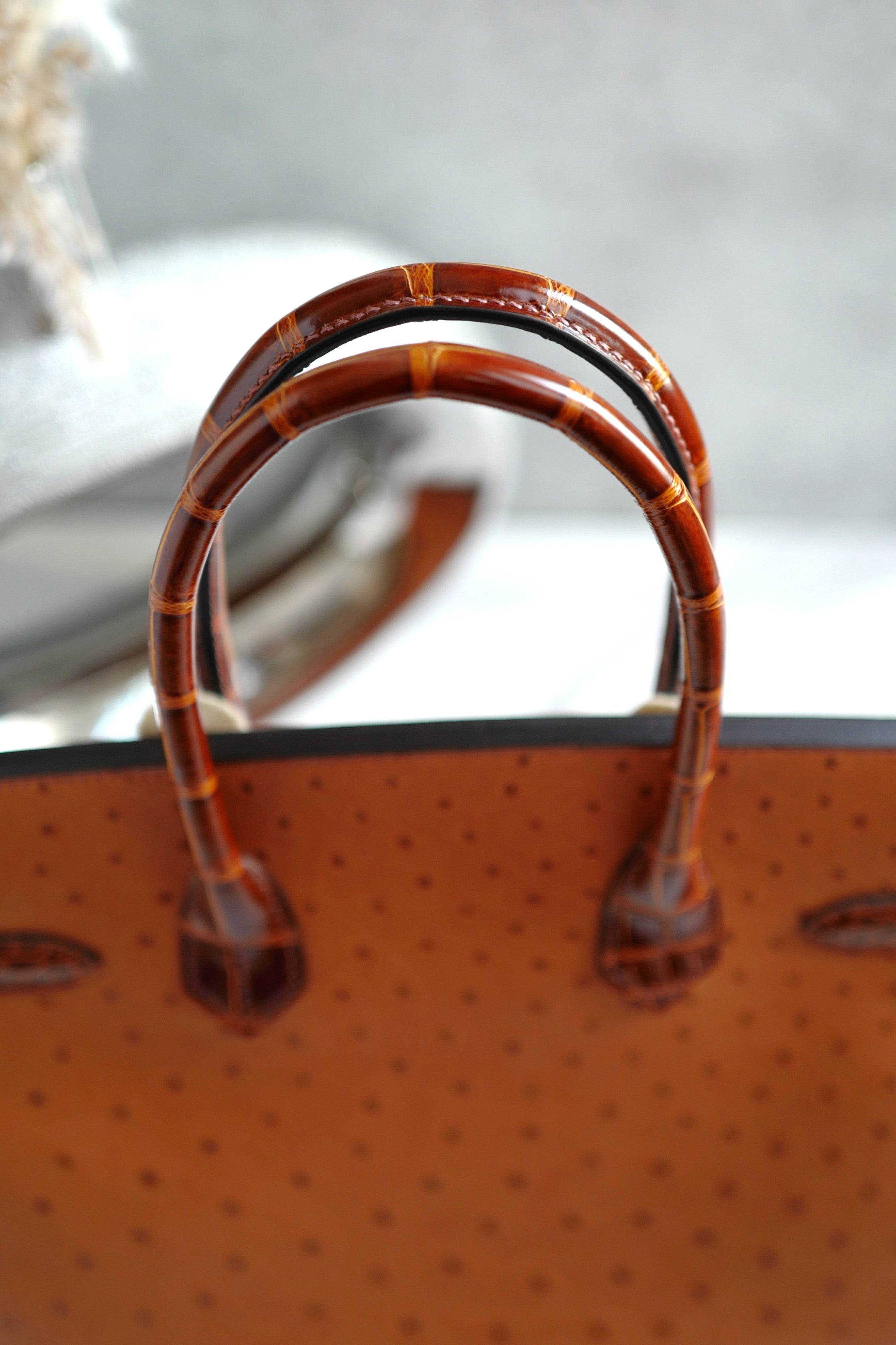 Hermes Birkin 30 Touch Cognac Miel Alligator with Palladium Hardware
