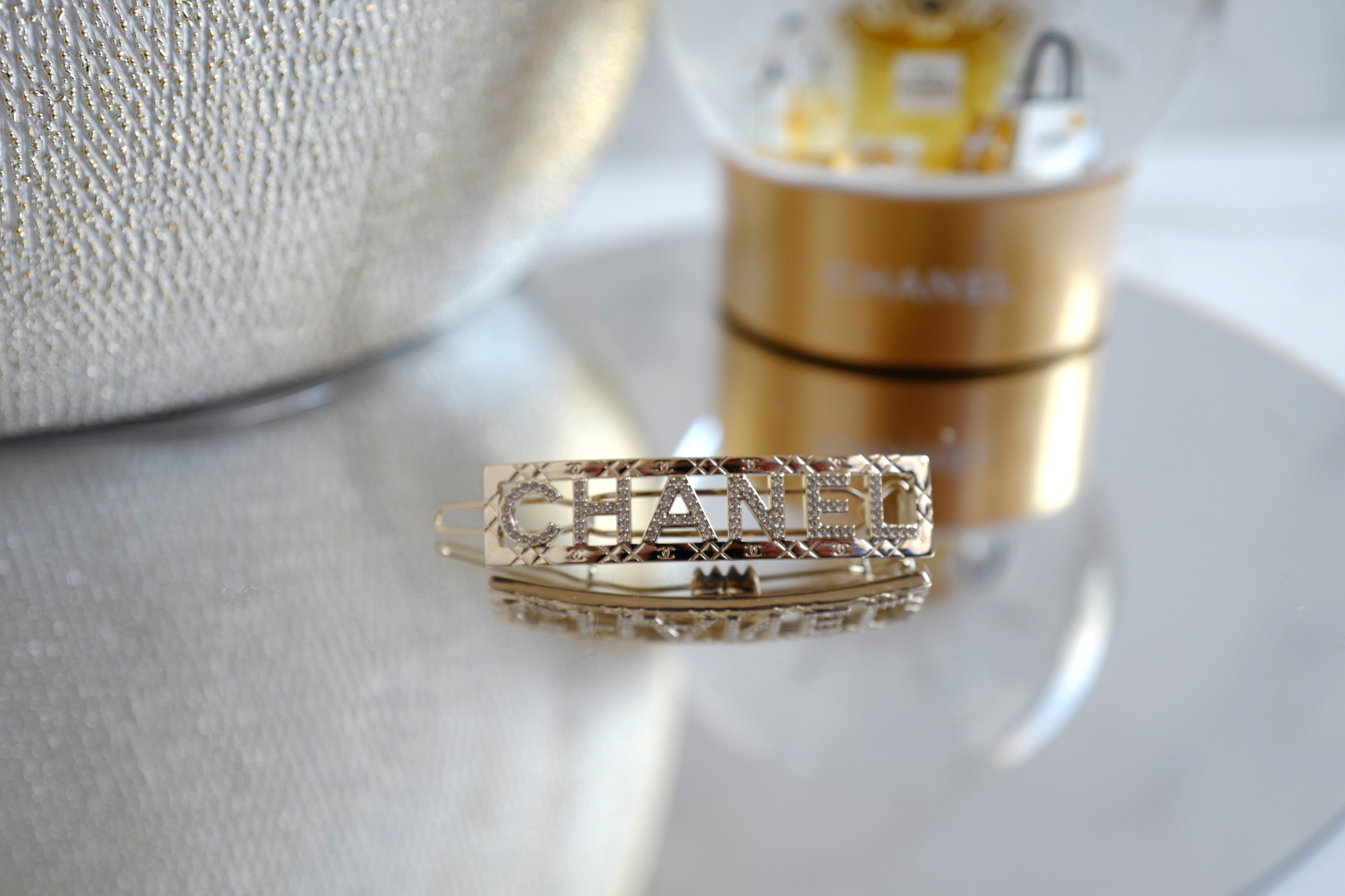 BNIB CHANEL Gold Barrette – Spring/Summer 2025 Collection 25P