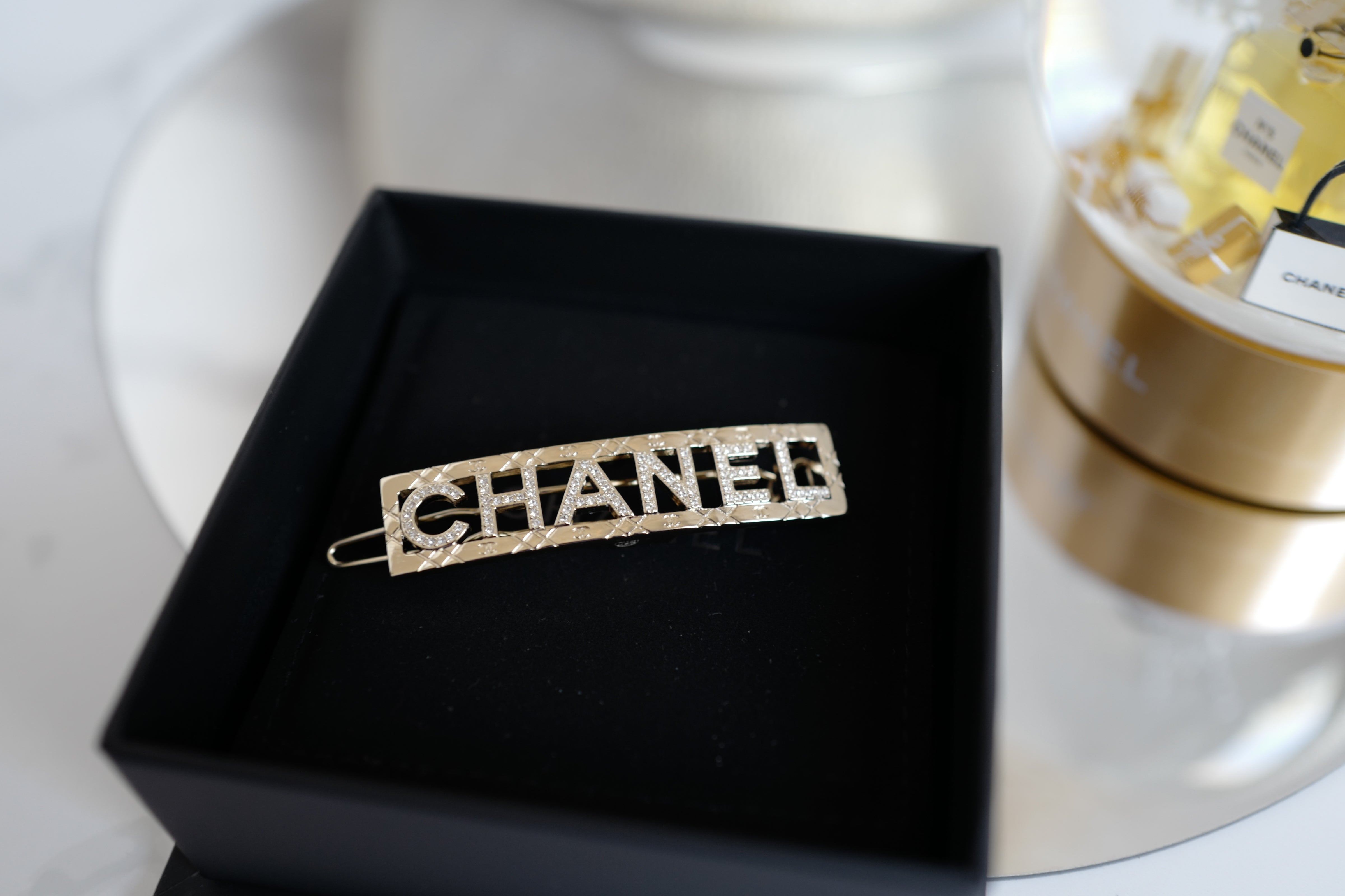 BNIB CHANEL Gold Barrette – Spring/Summer 2025 Collection 25P