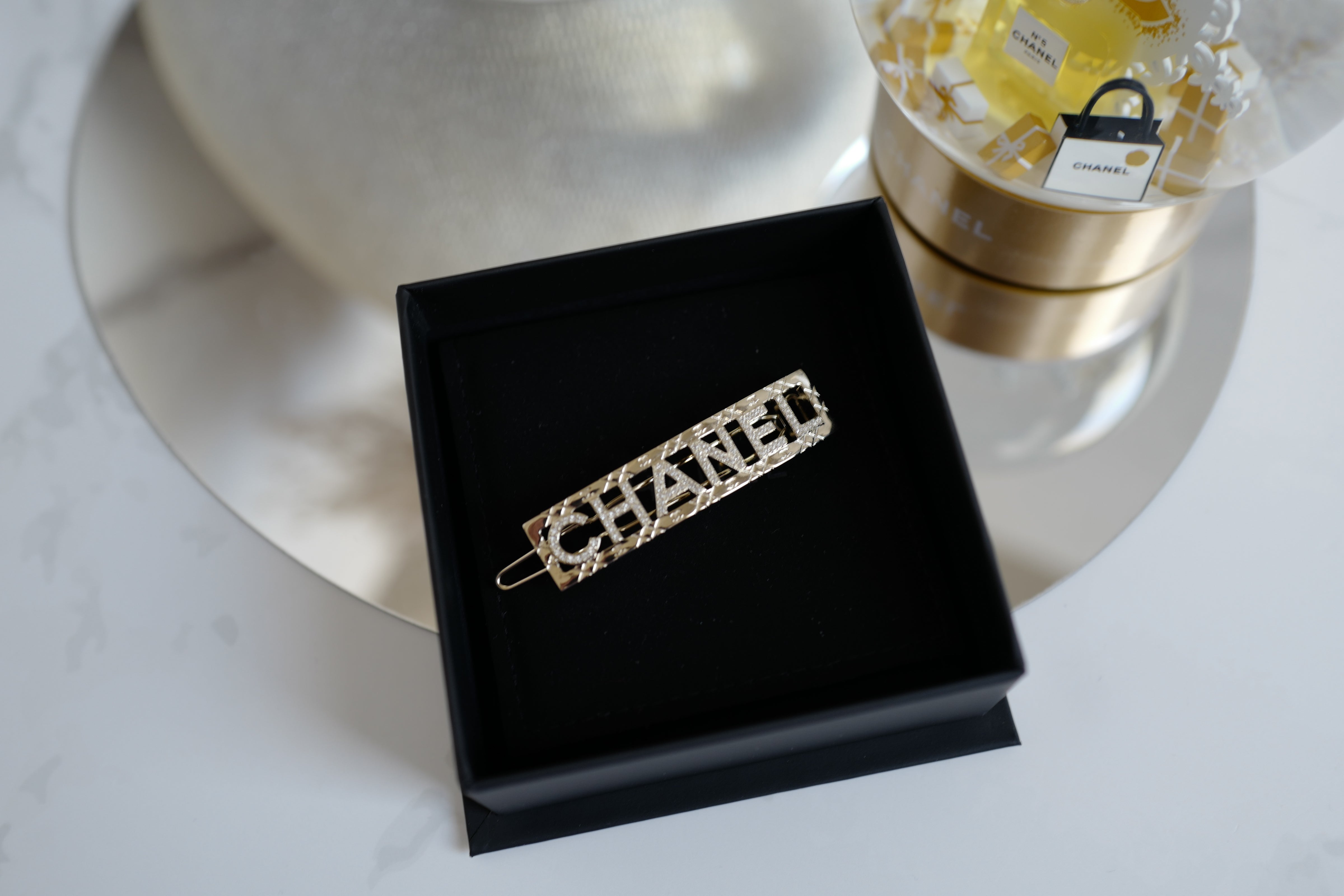 BNIB CHANEL Gold Barrette – Spring/Summer 2025 Collection 25P
