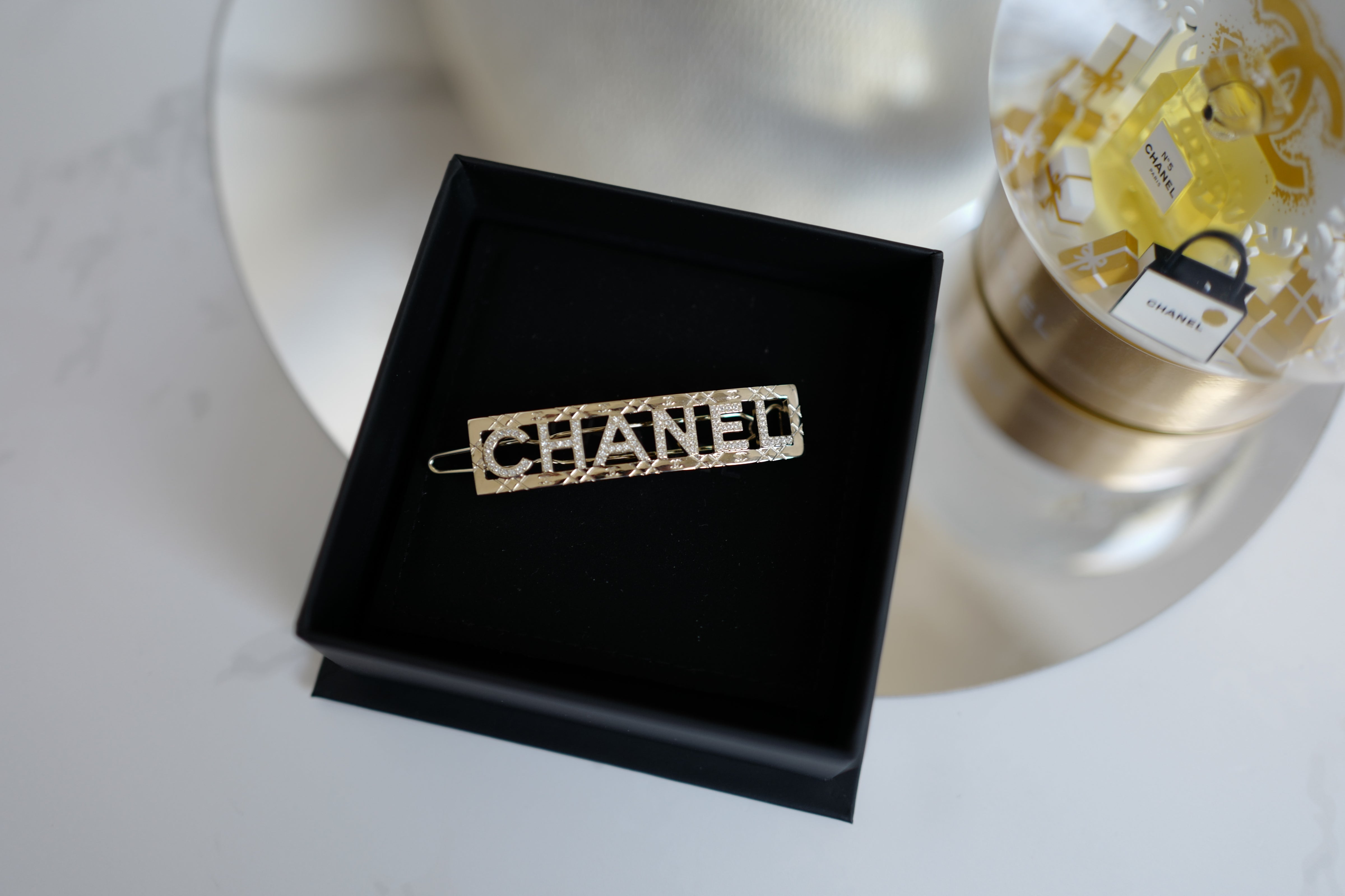 BNIB CHANEL Gold Barrette – Spring/Summer 2025 Collection 25P