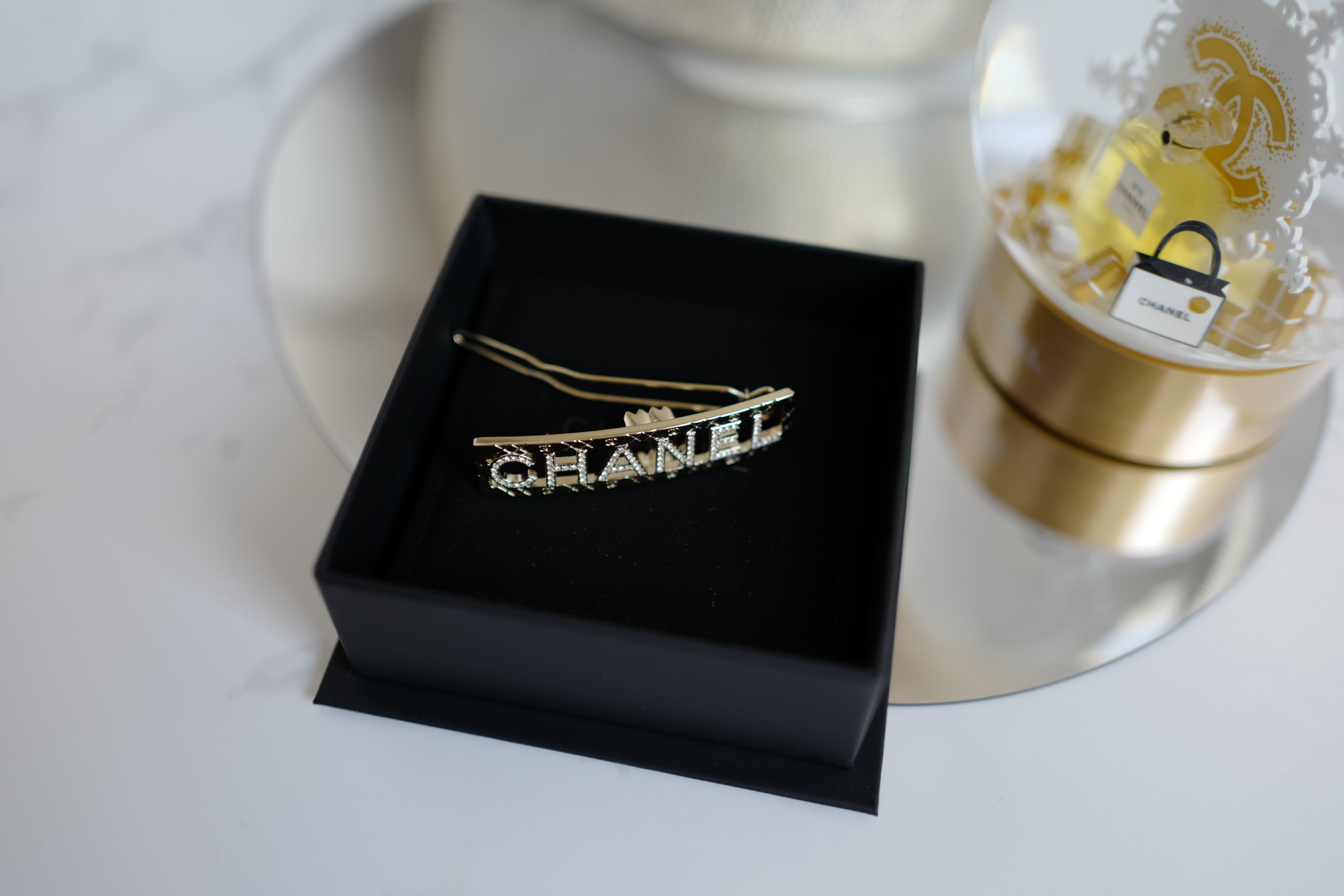 BNIB CHANEL Gold Barrette – Spring/Summer 2025 Collection 25P