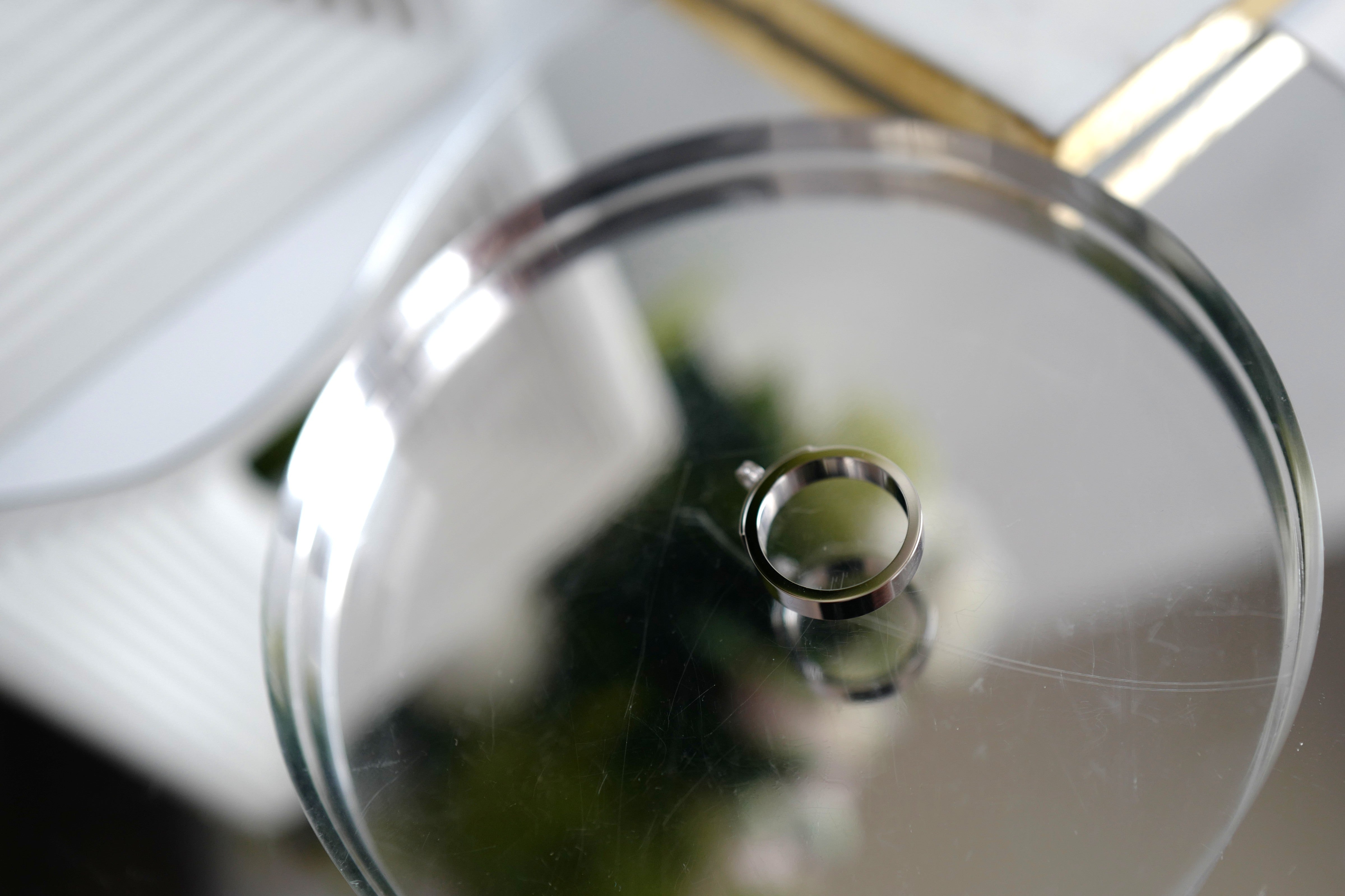 BNIB Hermes Kelly Ring in White Gold with Diamonds Size 50 $7500 Retail