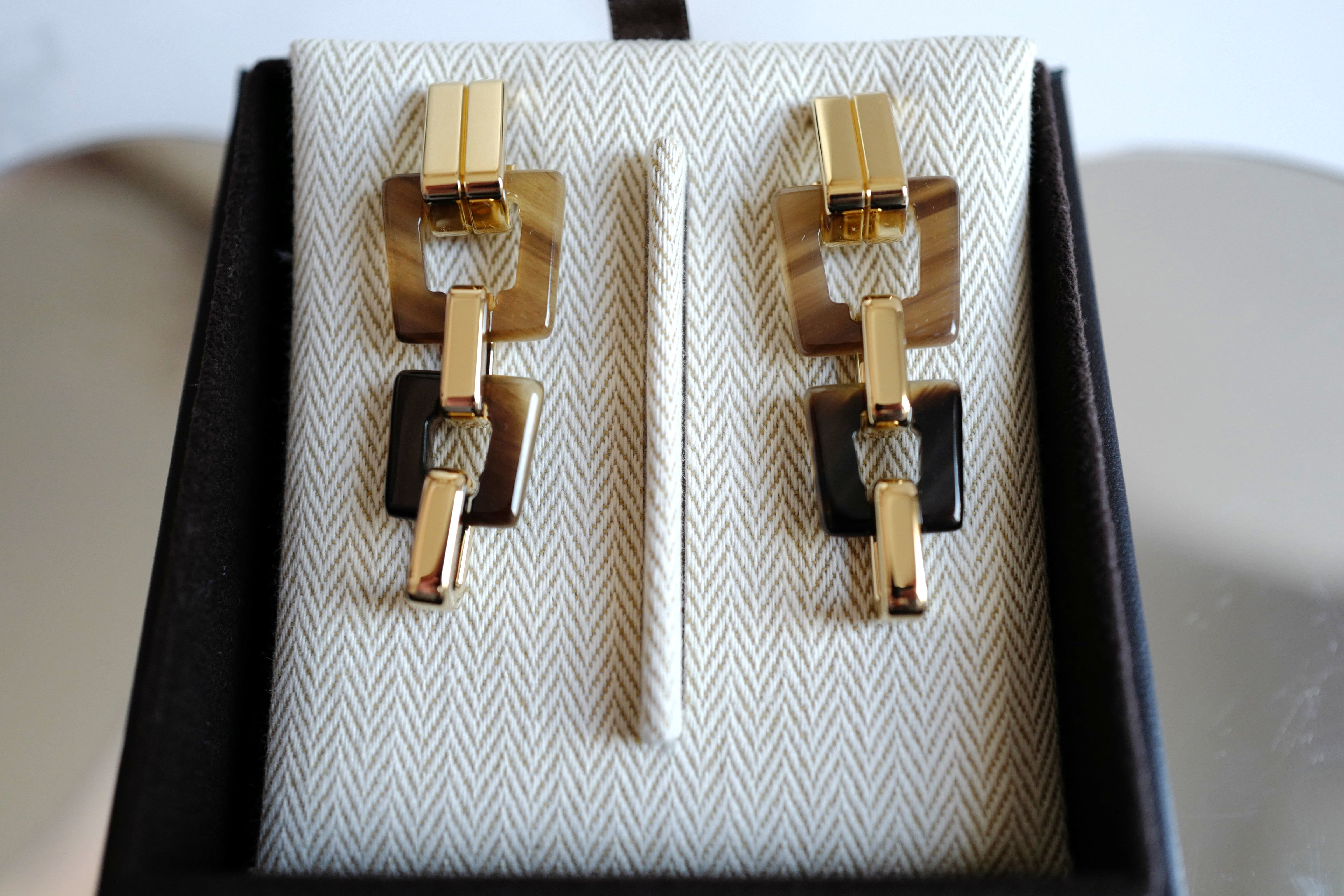 BNIB Hermès Ecuyère Earrings – Small Model $1250 Retail