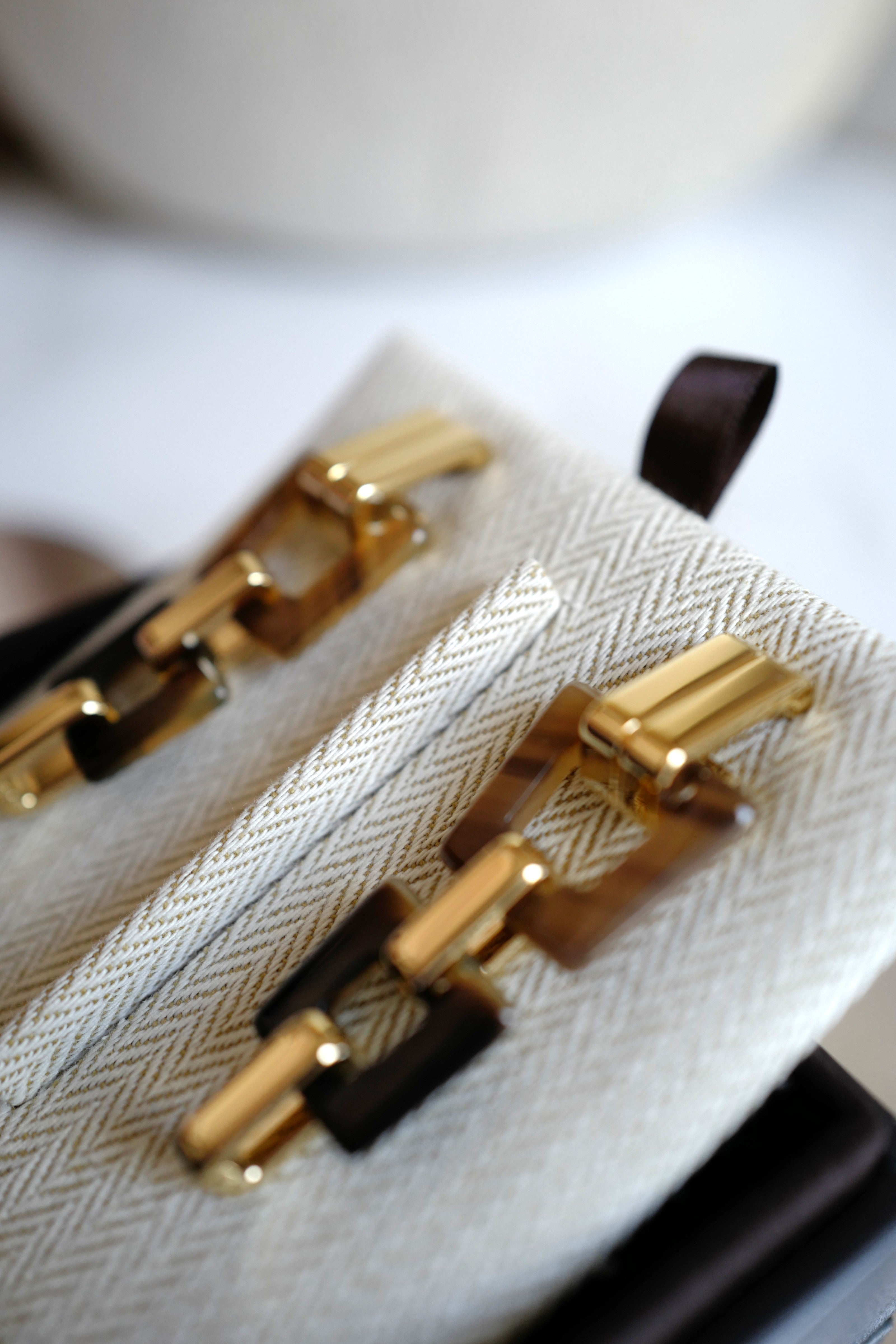 BNIB Hermès Ecuyère Earrings – Small Model $1250 Retail