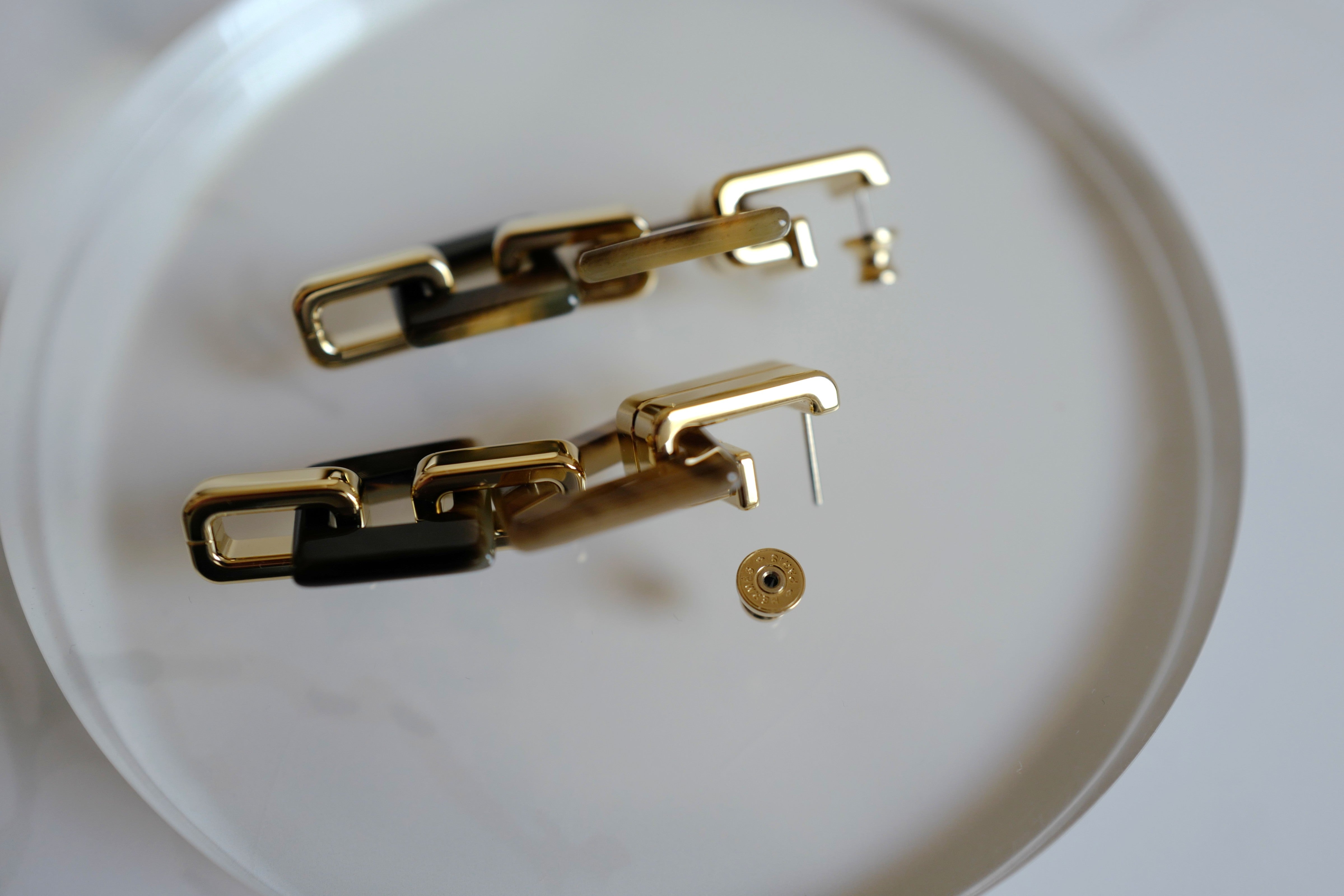 BNIB Hermès Ecuyère Earrings – Small Model $1250 Retail