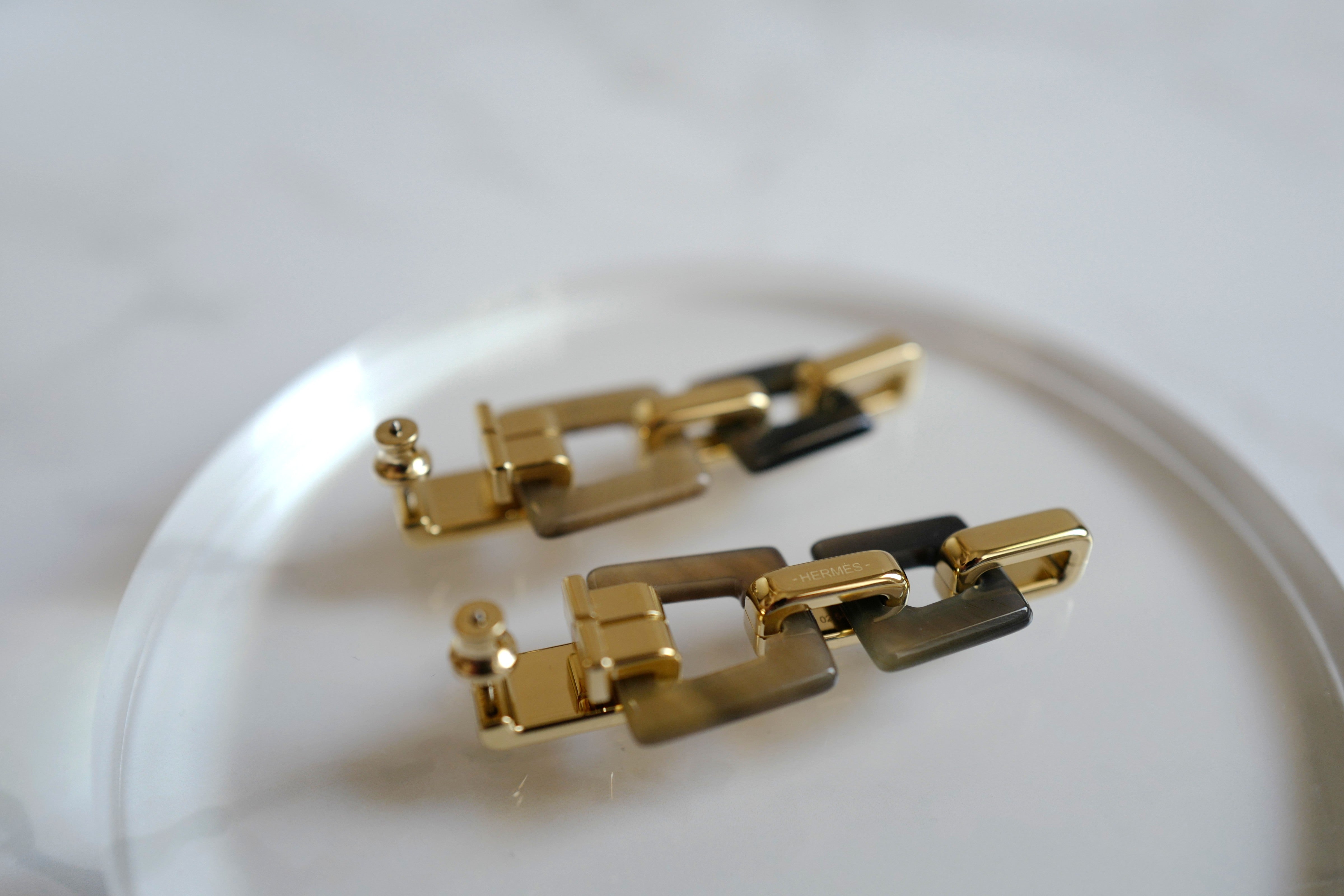 BNIB Hermès Ecuyère Earrings – Small Model $1250 Retail