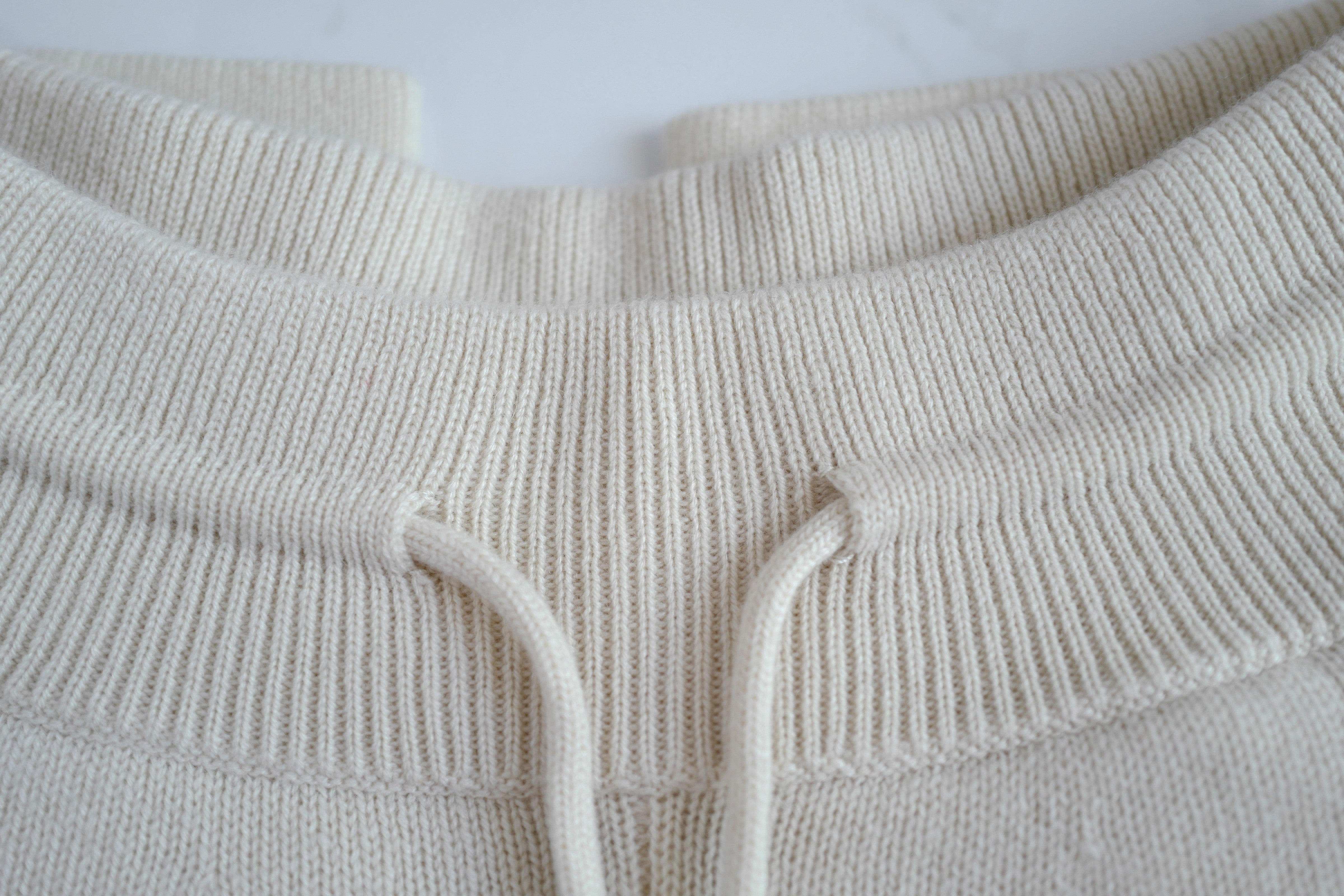 Brand NEW Hermès Cashmere Pants – Blanc Naturel (Size 36) Wide Leg Retail $3300