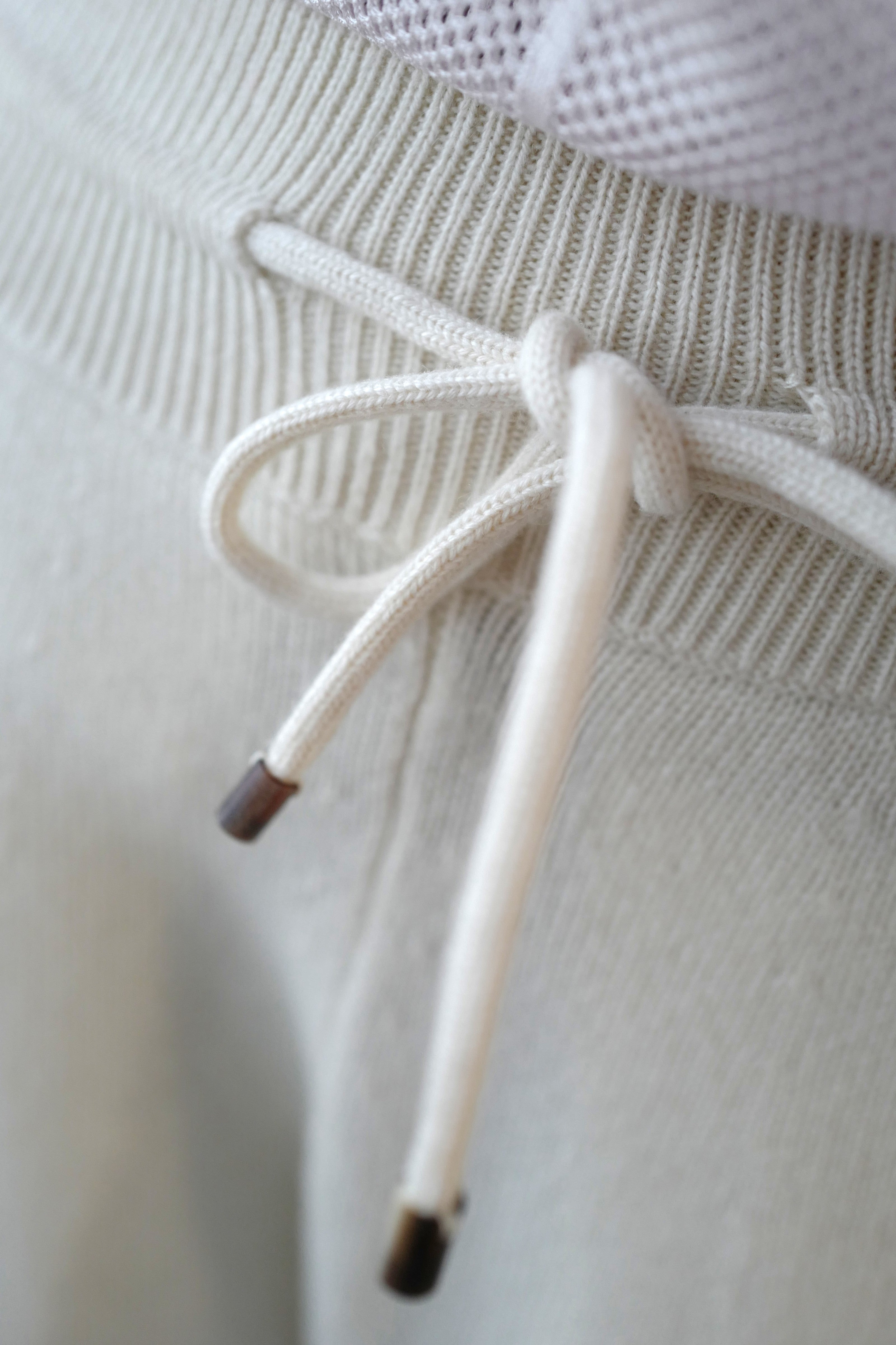 Brand NEW Hermès Cashmere Pants – Blanc Naturel (Size 36) Wide Leg Retail $3300