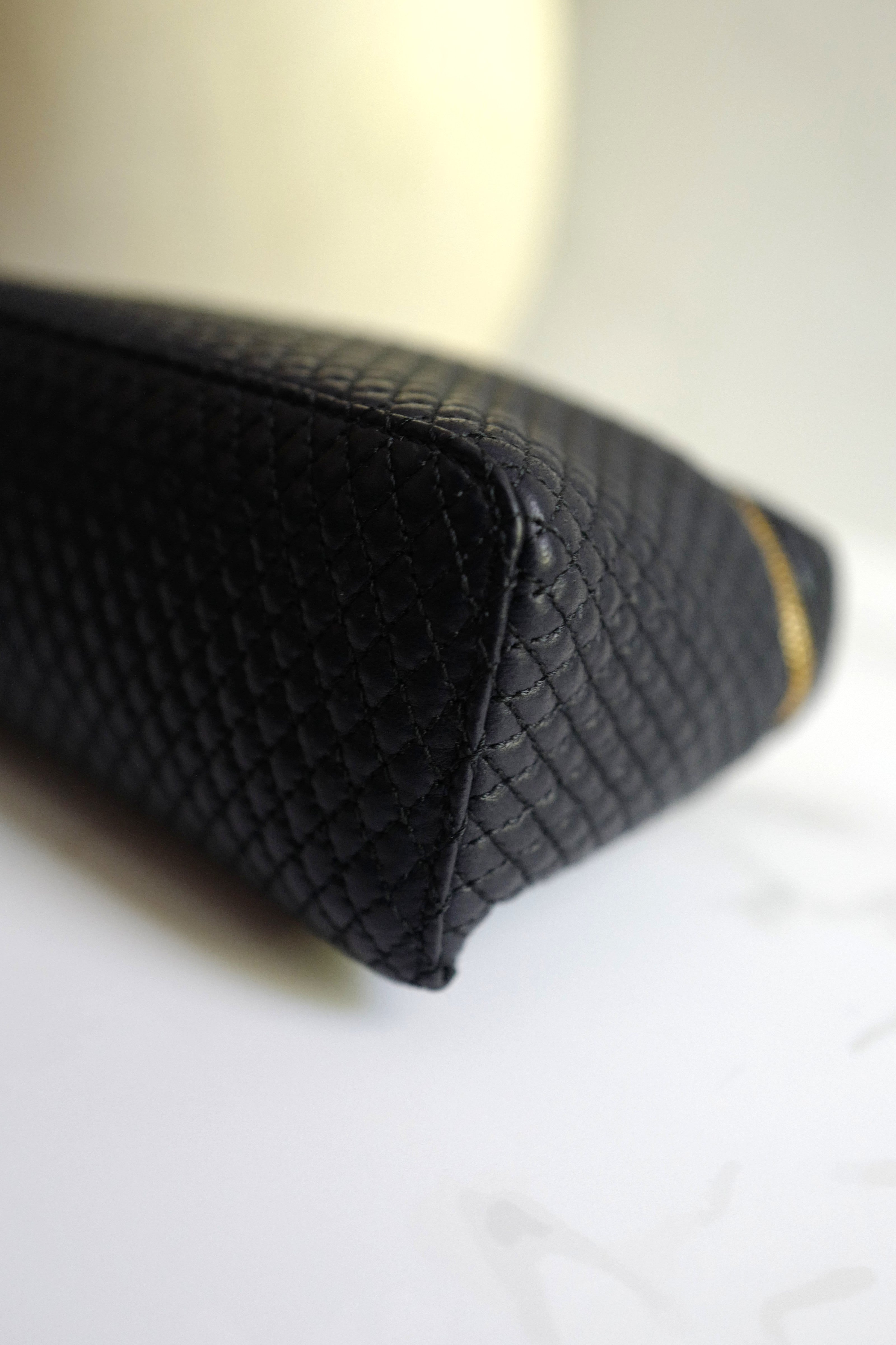 BNIB Loro Piana Extra Pocket L19 Quilted Leather in Blue Navy/Sun Gold GHW 2025