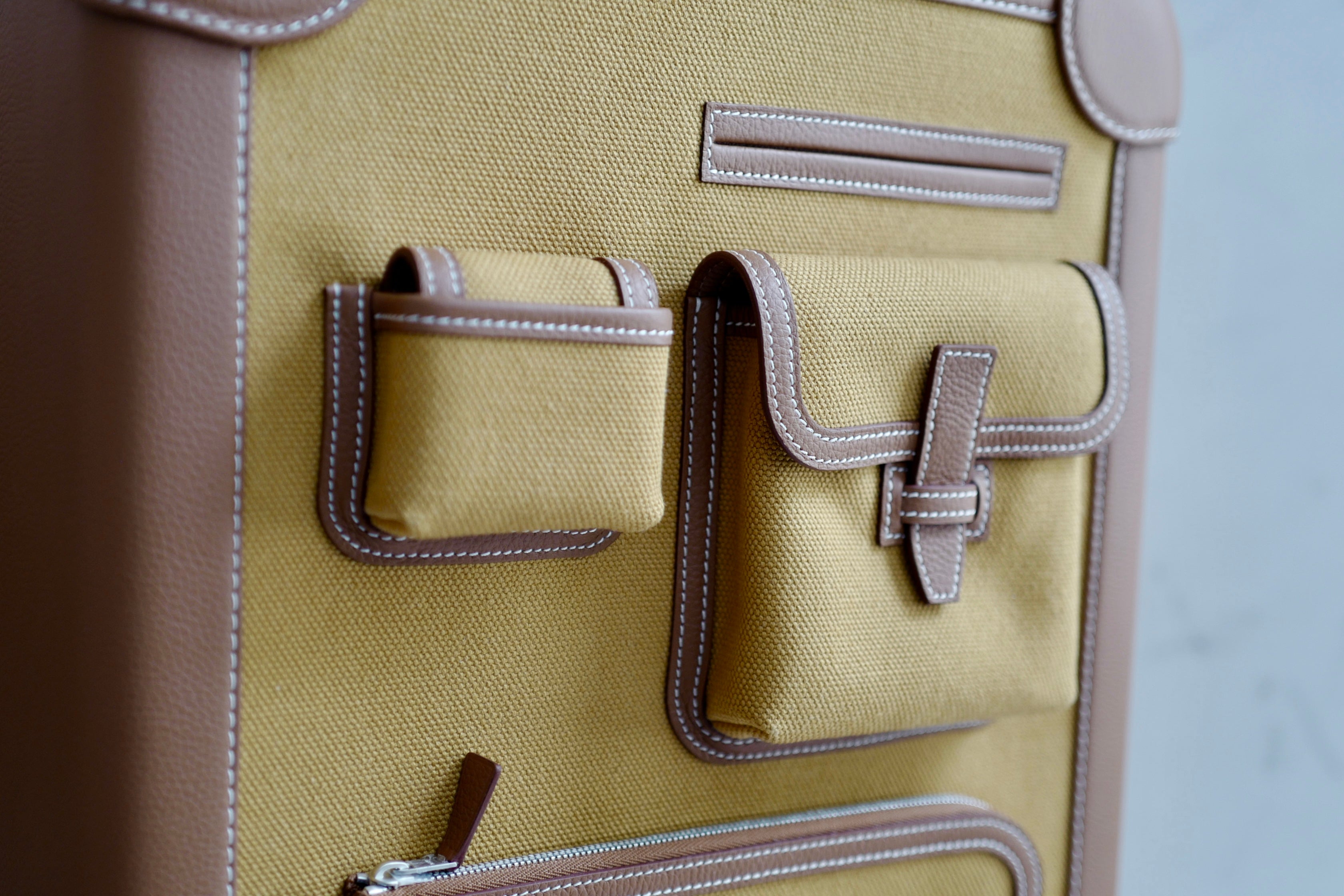 BNIB Hermès RMS Cargo Carry On Cabine Suitcase – Dessert/Fauve 2025 $24K